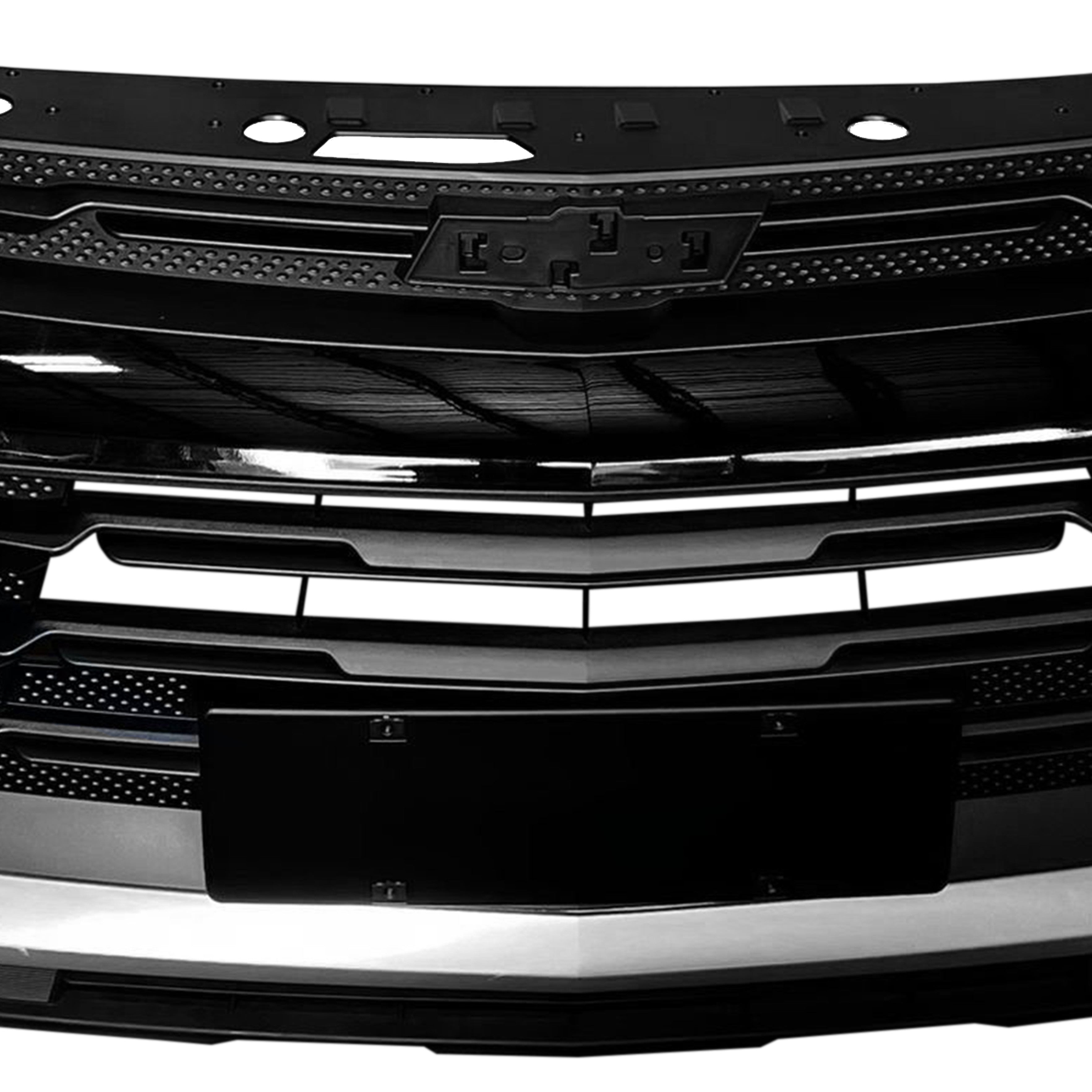 For 2020 2021 2022 2023 Chevy Trailblazer Front Bumper with Upper Lower Grille Assembly Set