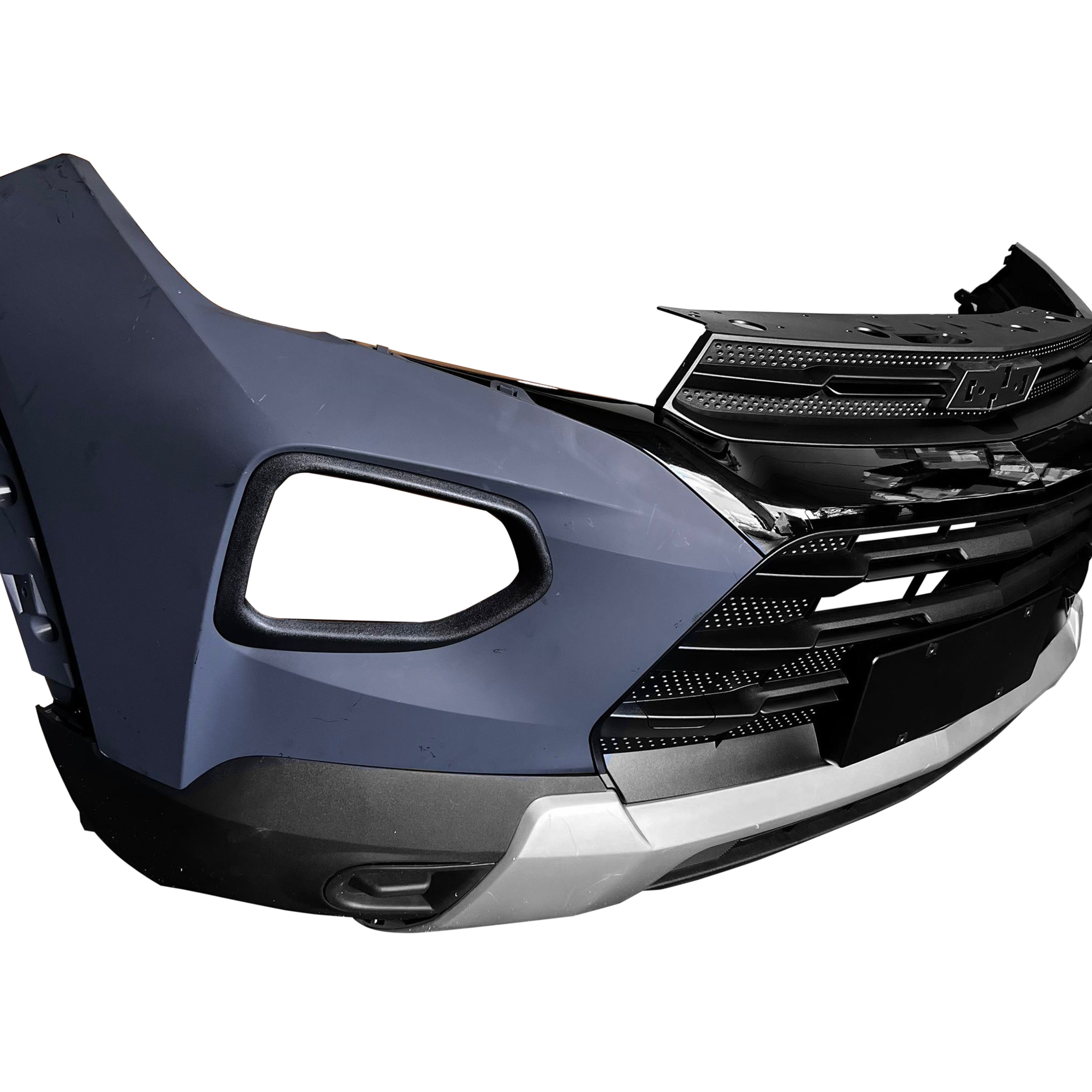 For 2020 2021 2022 2023 Chevy Trailblazer Front Bumper with Upper Lower Grille Assembly Set