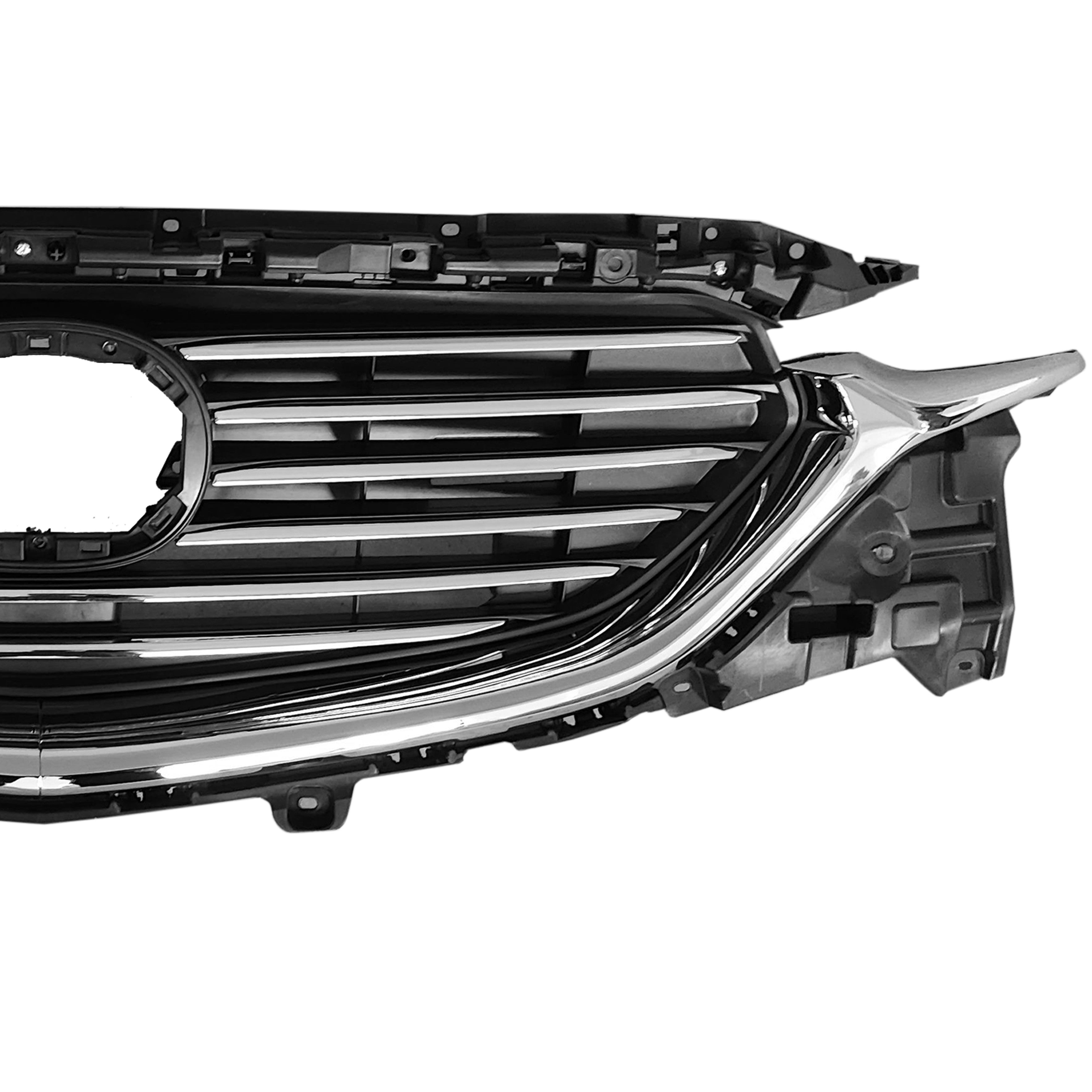 For 2017 2018 2019 2020 2021 MAZDA CX5 CX-5 Front Upper Bumper Grille Chrome