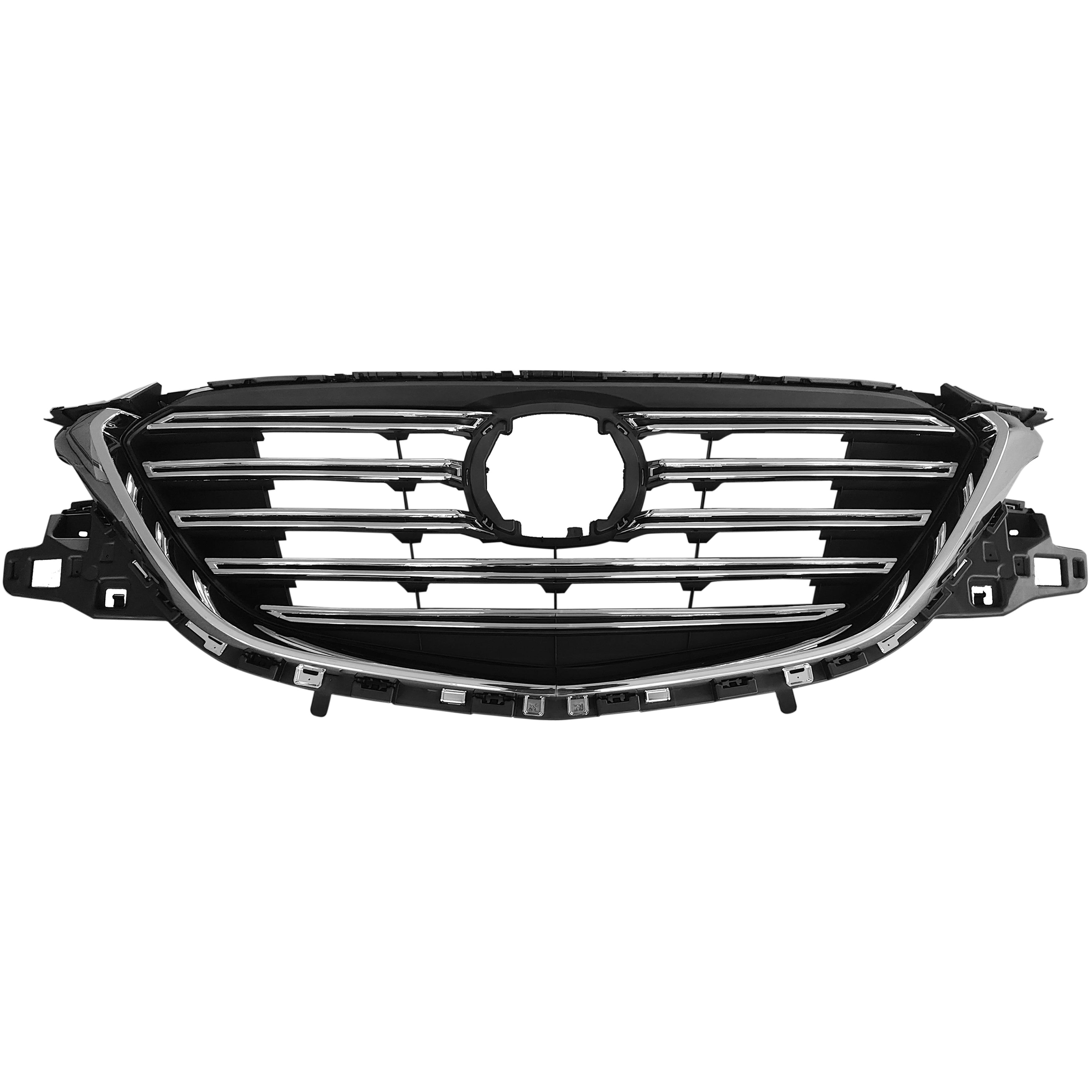 For 2016 2017 2018 2019 2020 MAZDA CX9 CX-9 Front Upper Bumper Grille Chrome TN4450710E