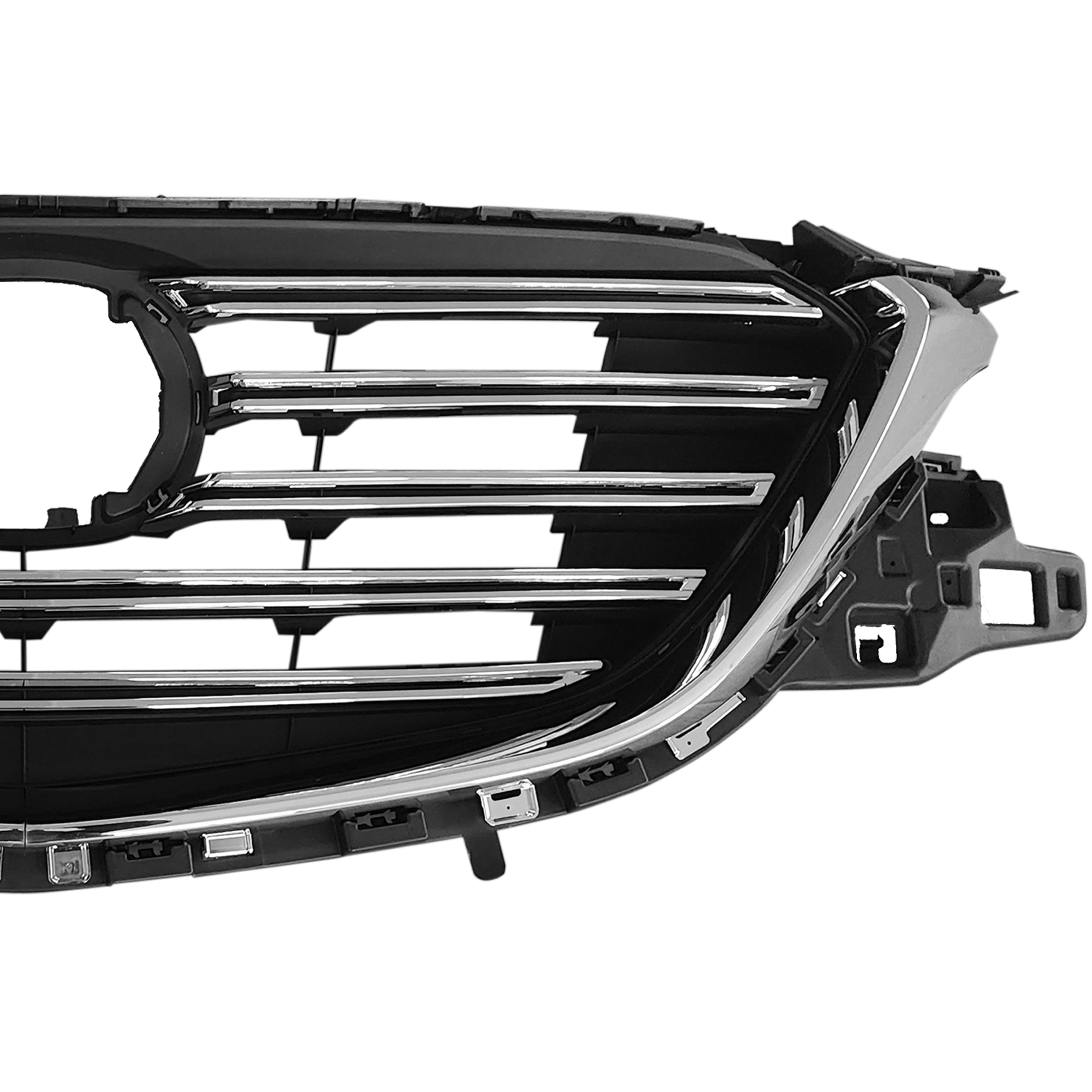 For 2016 2017 2018 2019 2020 MAZDA CX9 CX-9 Front Upper Bumper Grille Chrome TN4450710E
