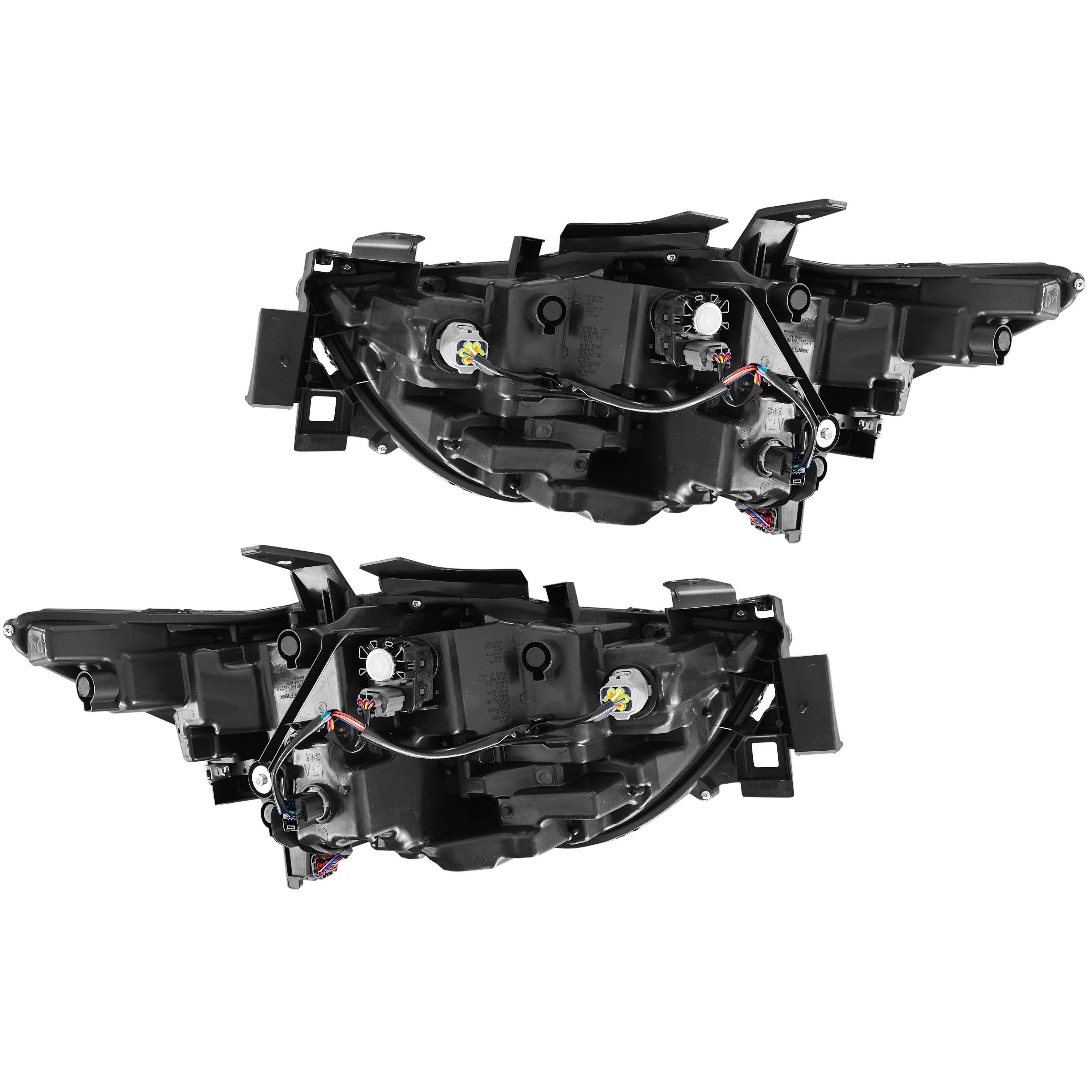 For 2022 2023 2024 Mazda CX5 CX-5 Headlight LED Assembly Driver Passenger Pair Set 2Pcs KPF1-51-030 KPF1-51-040