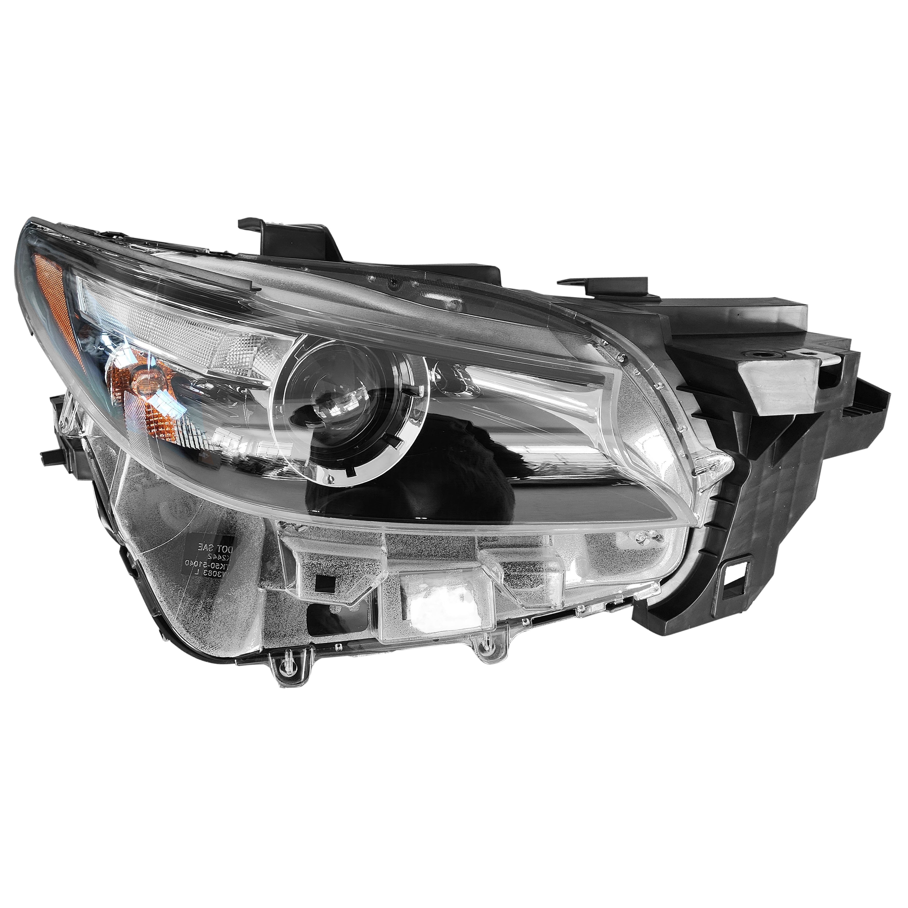 For 2016 2017 2018 2019 2020 2021 Mazda CX9 CX-9 Headlight LED Headlamp Assembly Right Passenger Side RH TM52-51-0K0D