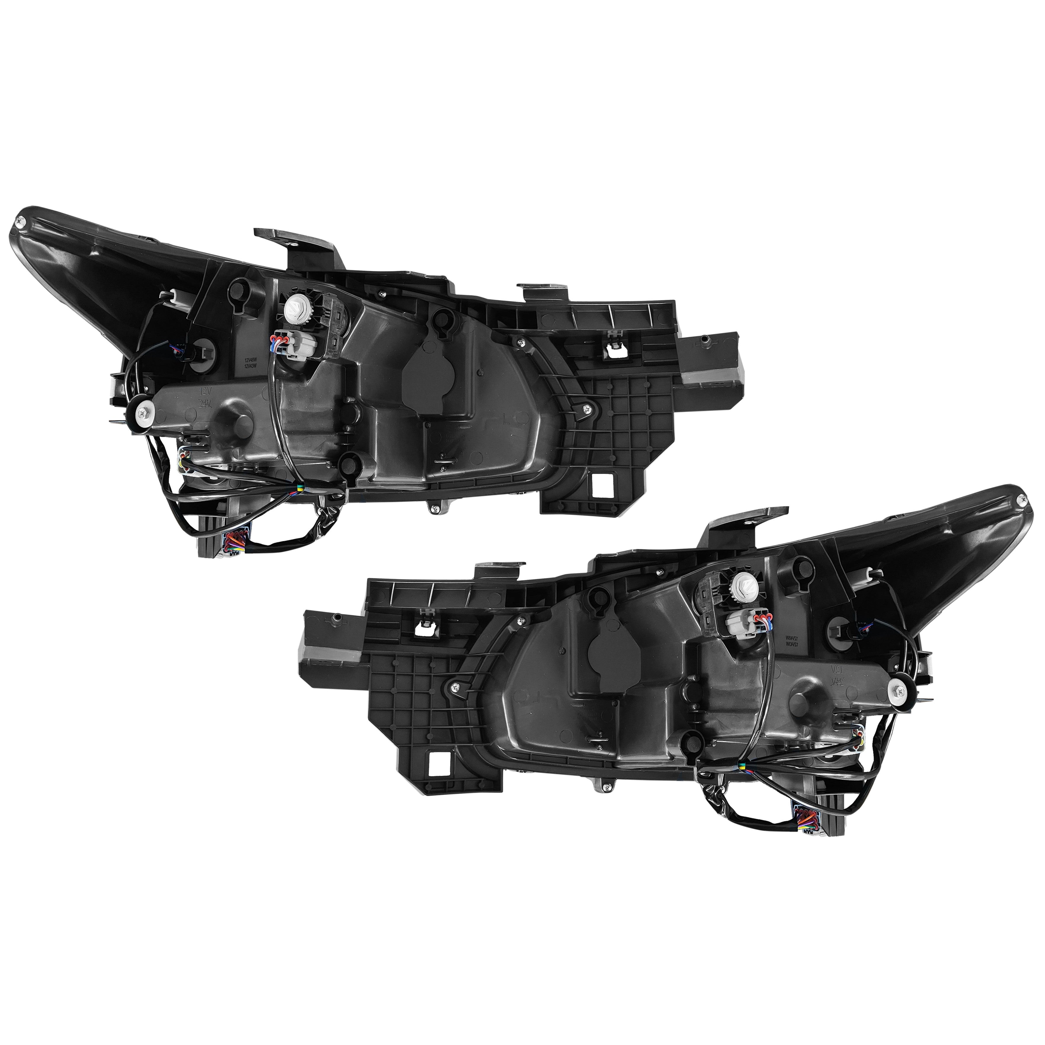 For 2016 2017 2018 2019 2020 2021 Mazda CX9 CX-9 Headlight LED Assembly Driver Passenger Set Pair 2Pcs TM52-51-0L0D TM52-51-0K0D