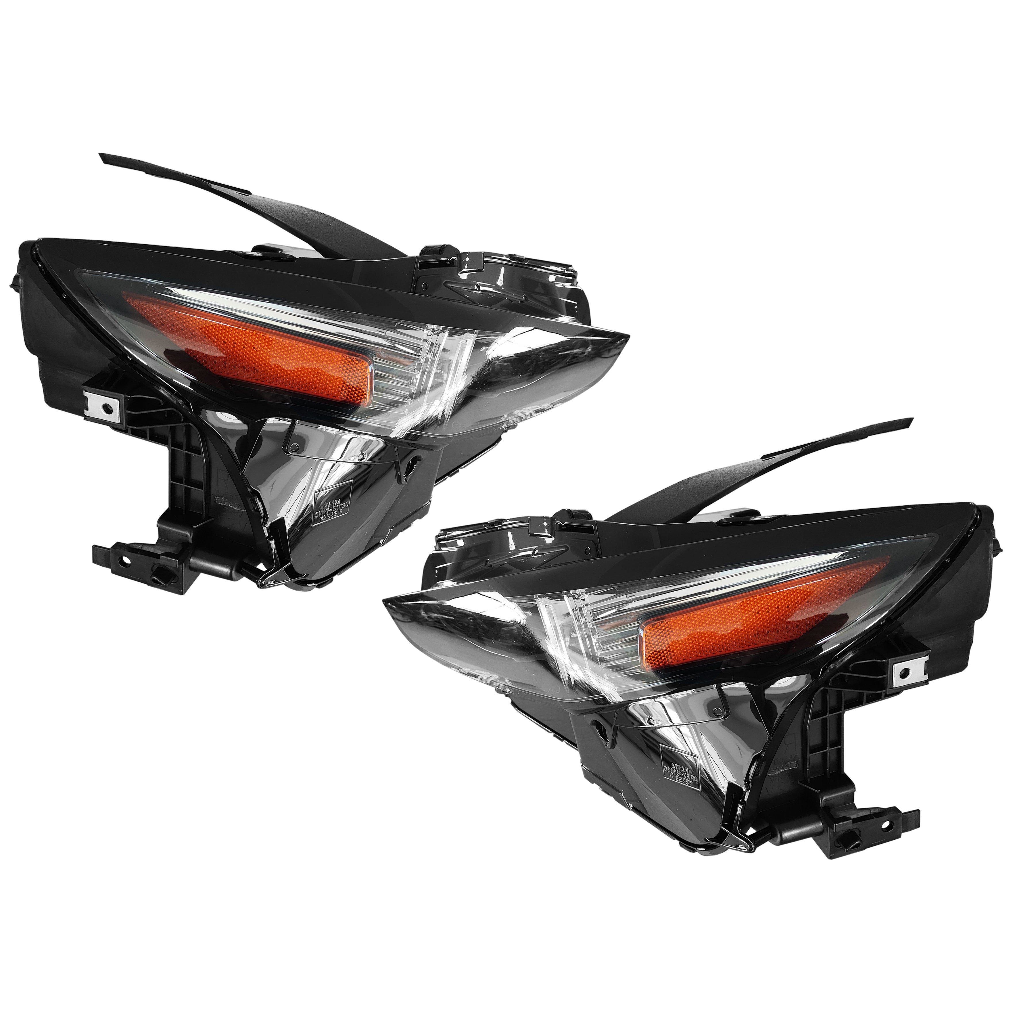 For 2020 2021 2022 2023 2024 2025 Mazda CX30 CX-30 Headlight LED Headlamp Assembly Driver Passenger Pair 2Pcs Set DGH9-51-030A DGH9-51-030A