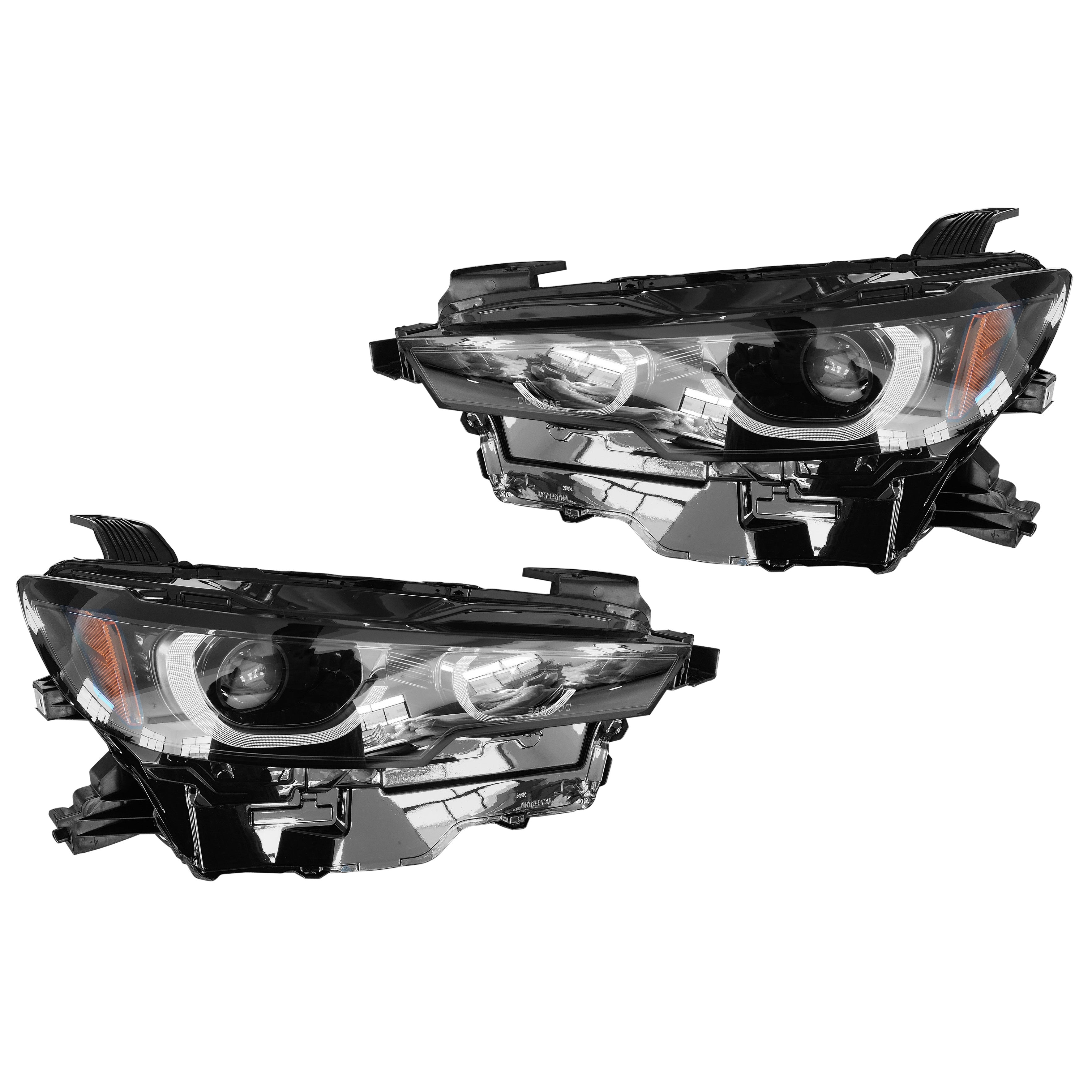 For 2023 2024 2025 Mazda CX-50 CX50 Headlight LED Headlamp Assembly Left Right Driver Passenger Pair Set 2Pcs VA40-51040 VA40-51030