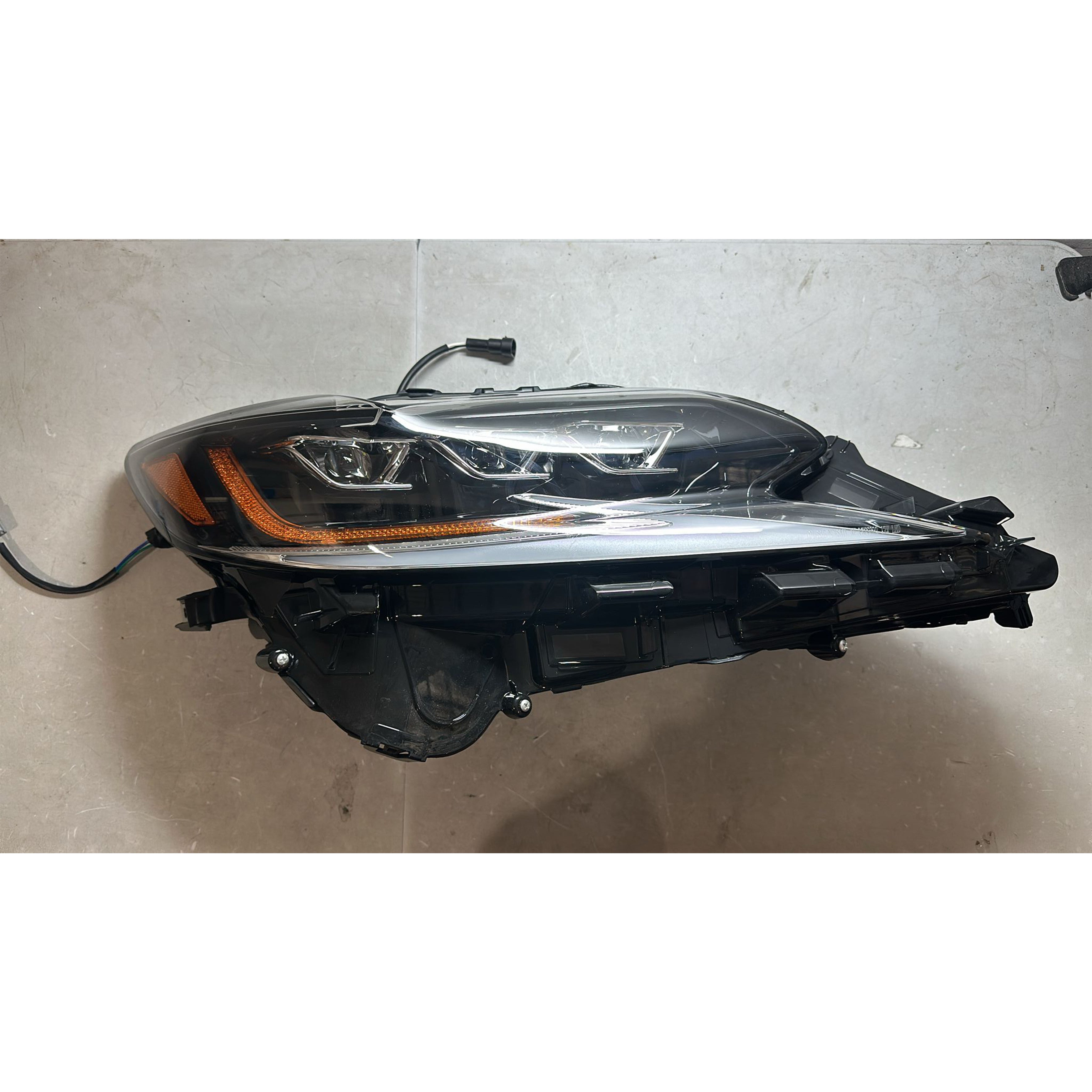 For 2013 2014 2015 2016 2017 2018 Lexus ES300h ES350 Headlight Headlamp Triple LED Factory Assembly Right Passenger Side RH Damaged