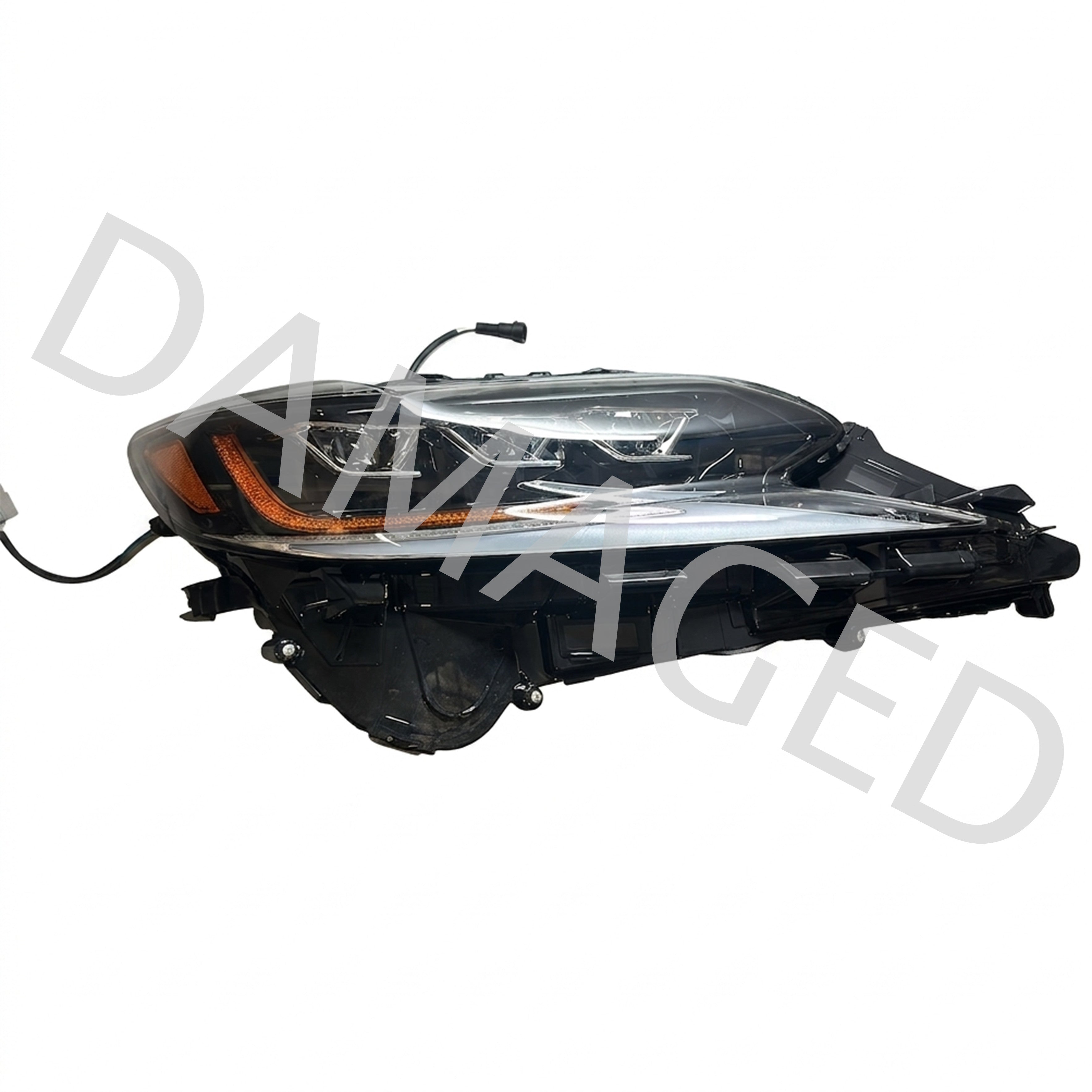 For 2013 2014 2015 2016 2017 2018 Lexus ES300h ES350 Headlight Headlamp Triple LED Factory Assembly Right Passenger Side RH Damaged