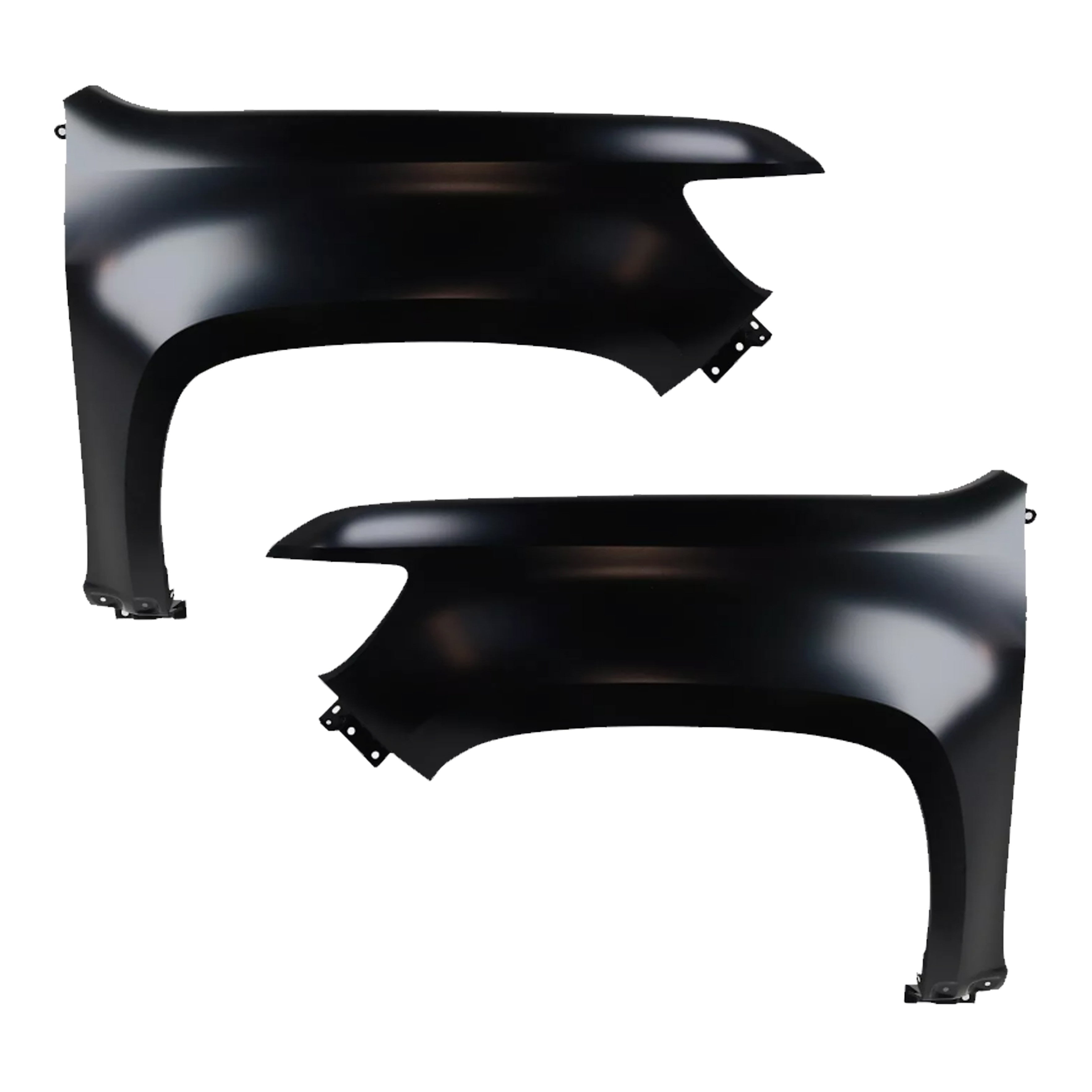 For 2015 2016 2017 2018 2018 2019 2020 2021 2022 Chevy Colorado Steel Fender Front Left Right Drive Passenger Side Pair 2Pcs GM1241404 GM1240404