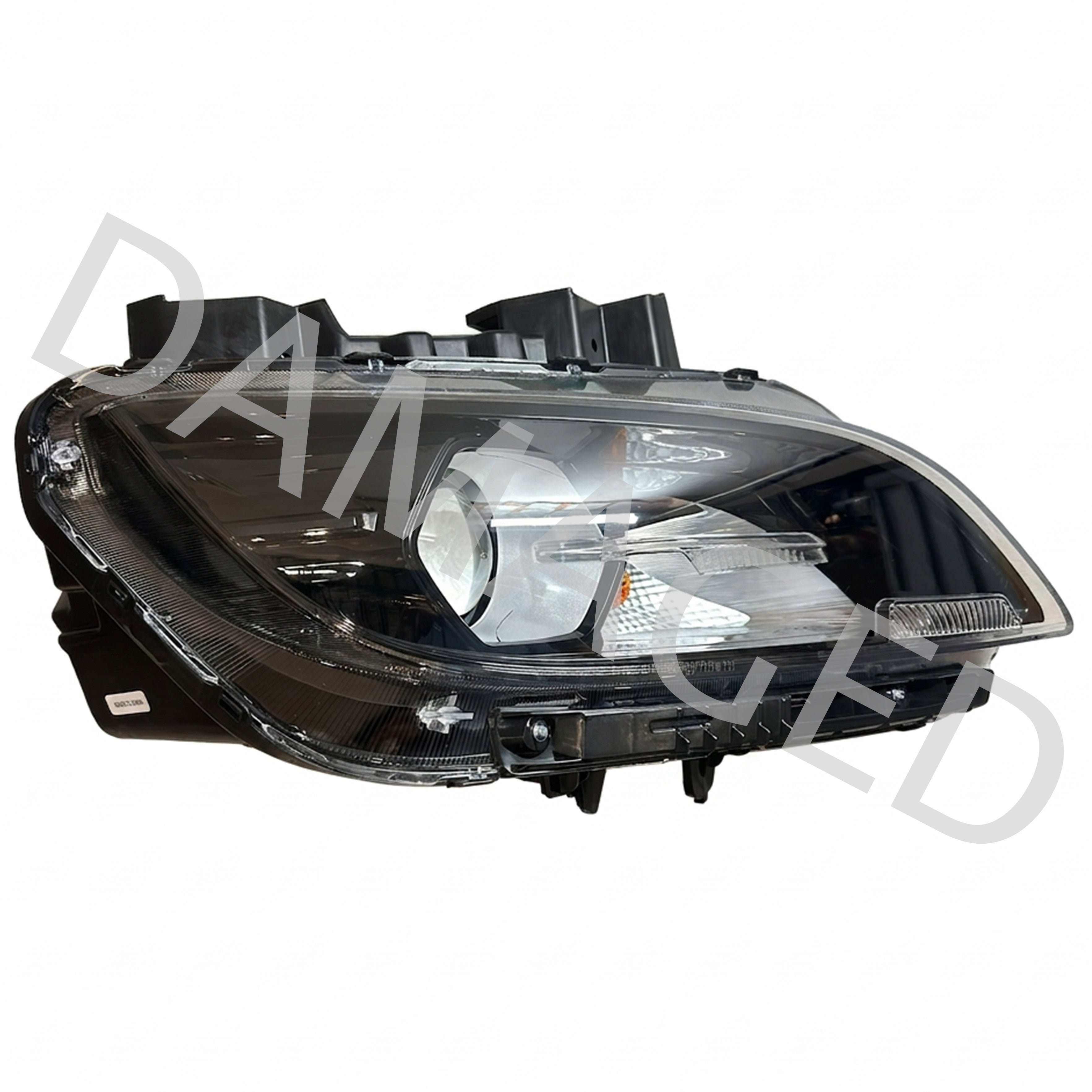 2022 2023 Hyundai Kona Headlight Headlamp Assembly Halogen Passenger Side Damaged