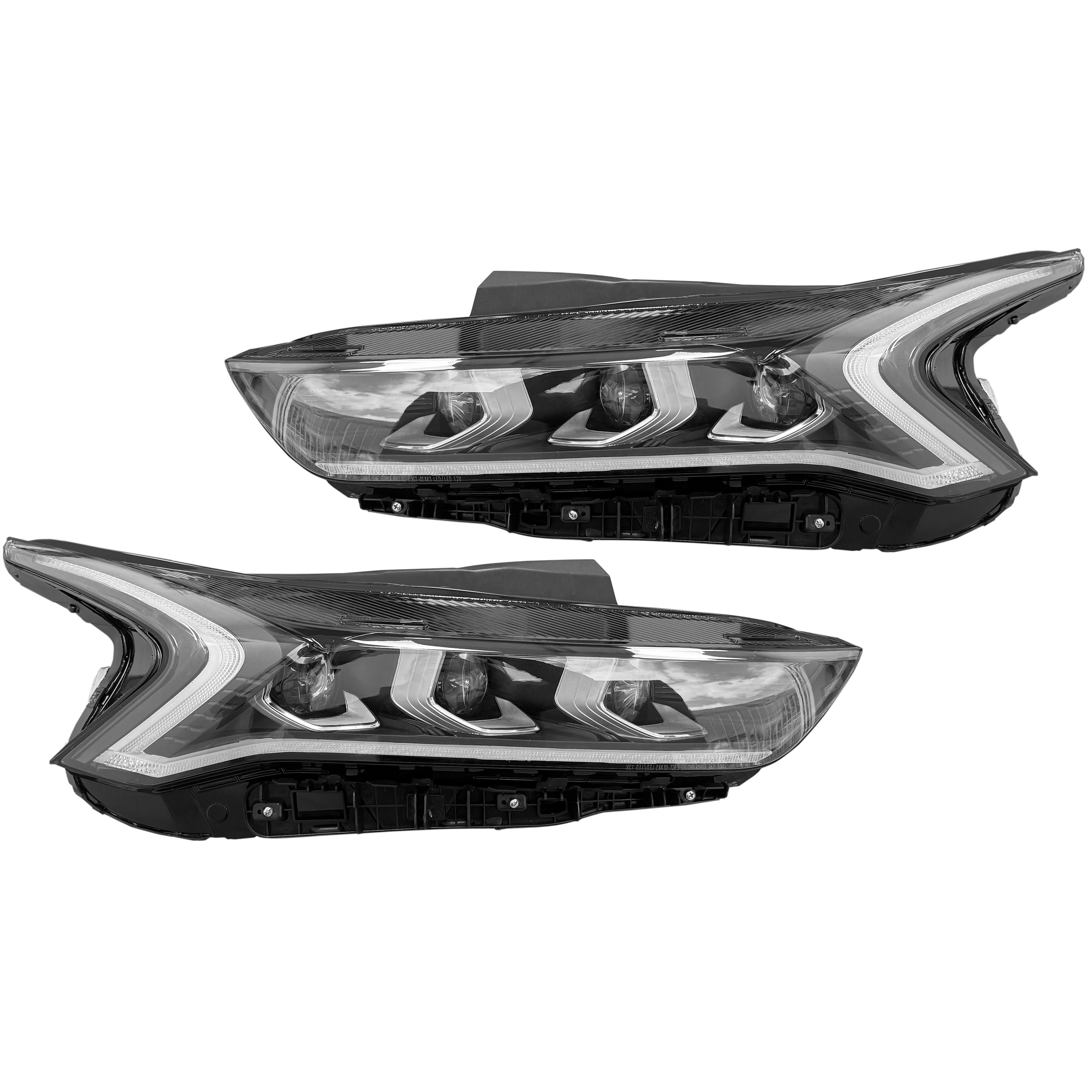 For 2021 2022 2023 Kia K5 GT GT-Line Headlight LED Headlamp Assembly Driver Passenger Set Pair 2Pcs 92101-L3000 92102-L3000