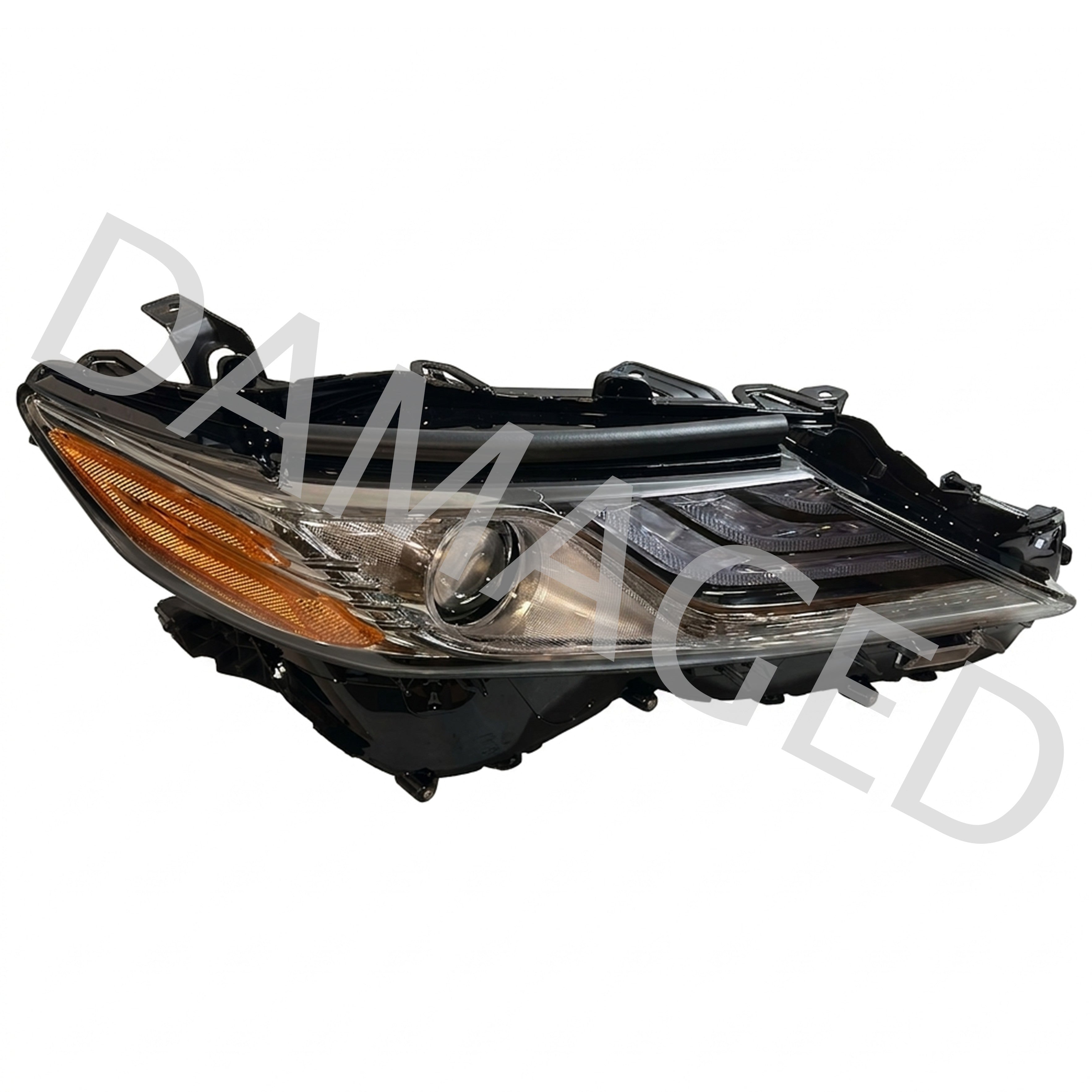 2018 2019 2020 Toyota Camry XLE XSE Headlight Assembly Full LED Non-Adaptive Passenger Side Damaged
