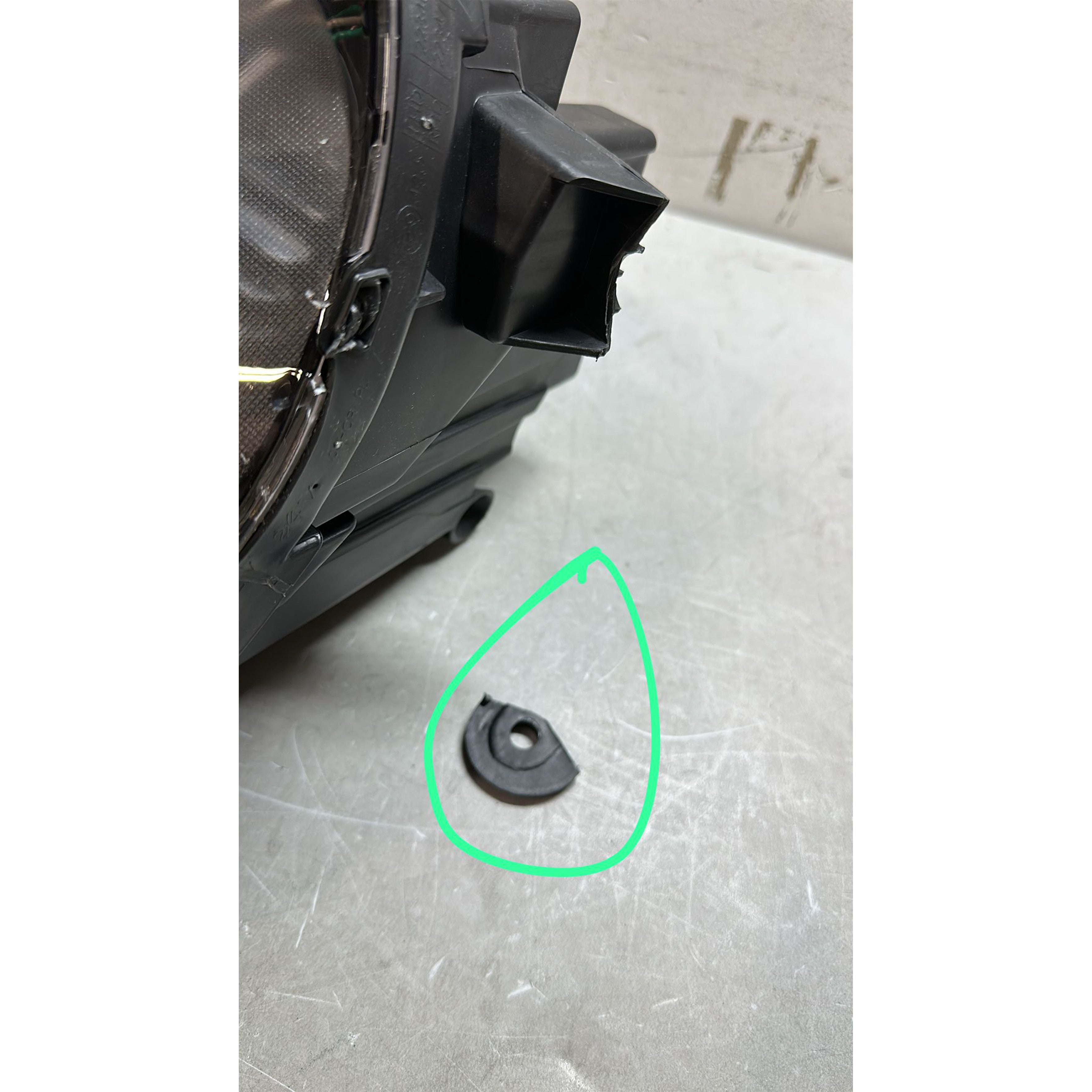 2022 2023 Hyundai Tucson SEL Front LED Headlight Headlamp Assembly Right Passenger Side Damaged