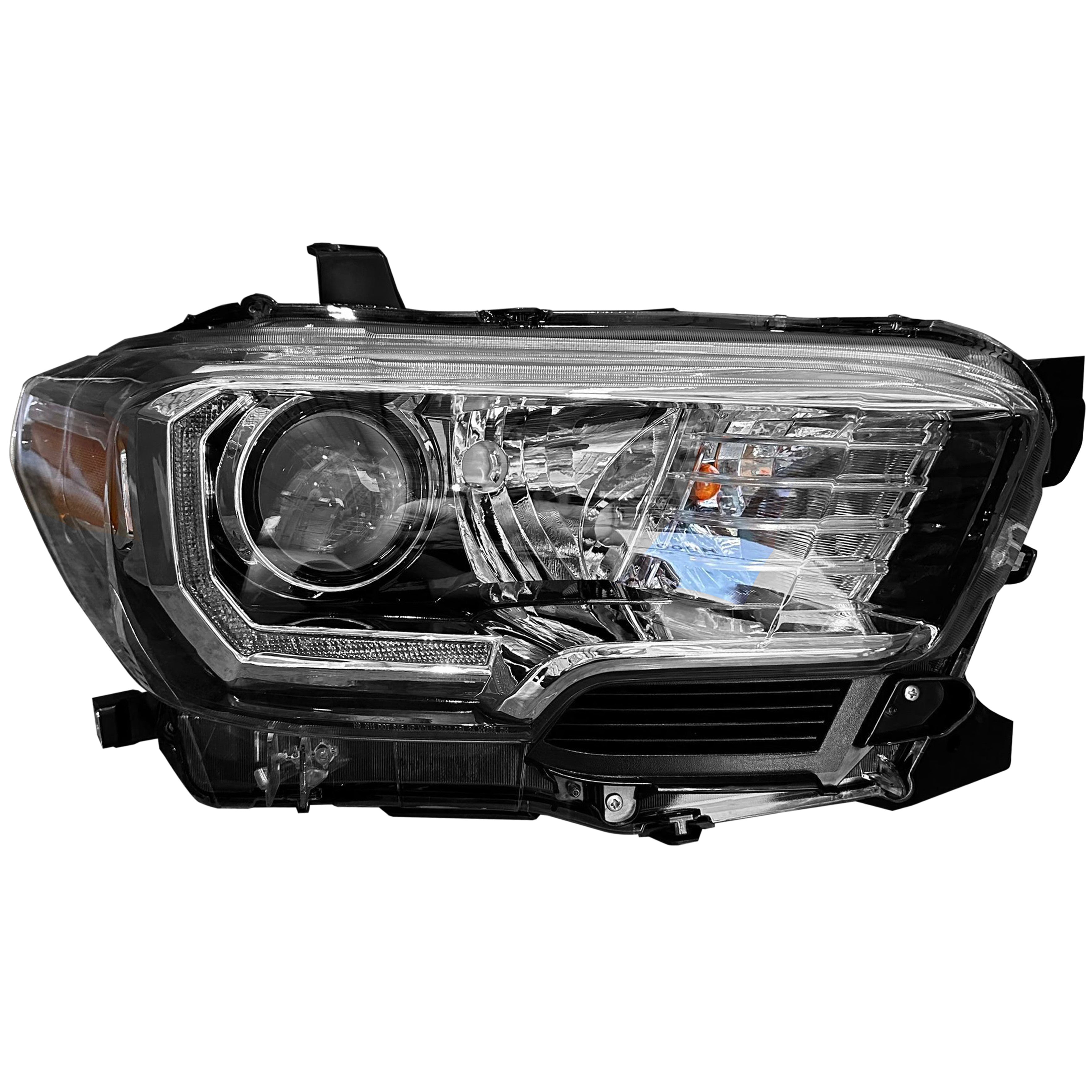 For 2016 2017 2018 2019 2020 2021 2022 2023 Toyota Tacoma Headlight Halogen with LED Assembly Right Passenger Side RH 8111004250 8111004260
