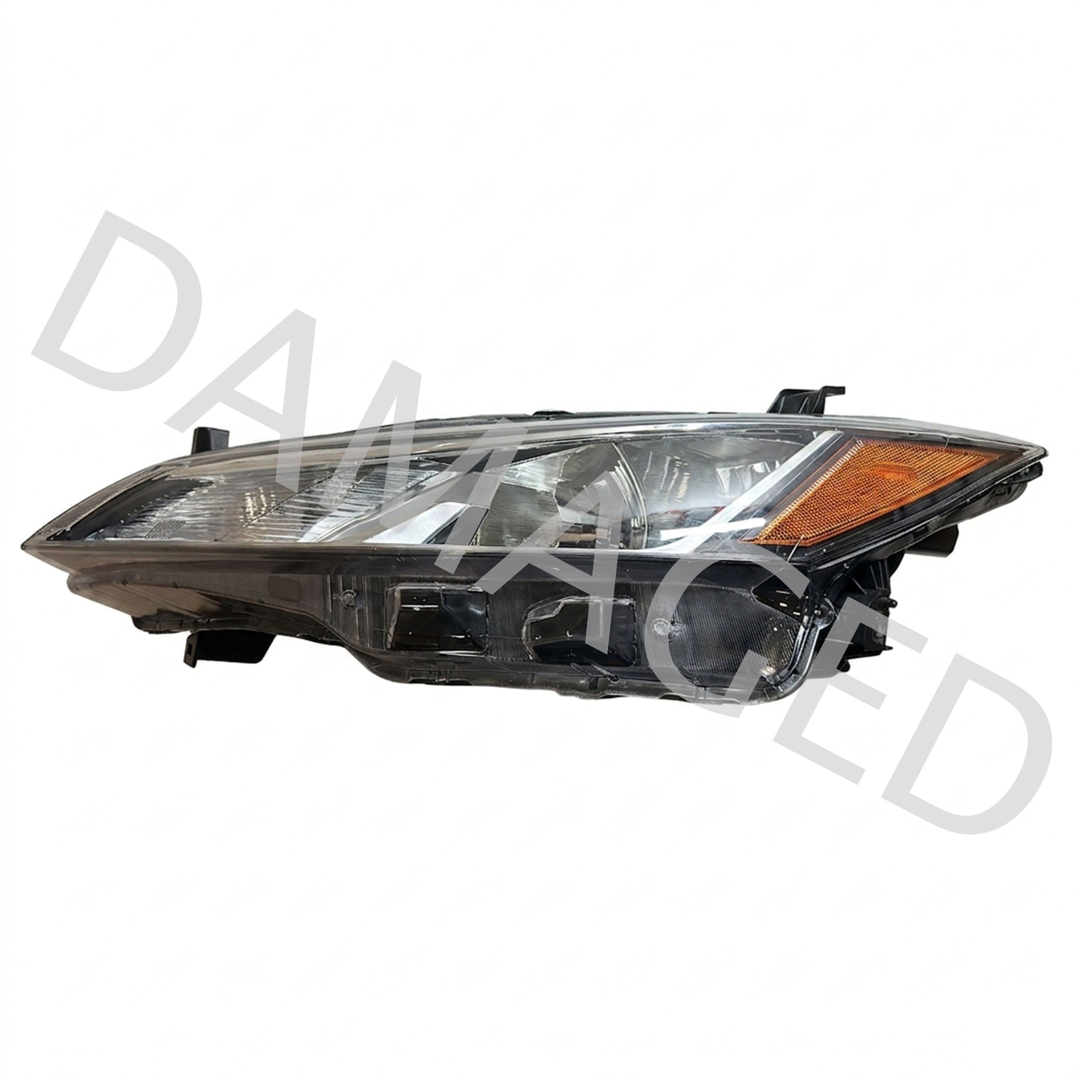 For 2021 2022 2023 2024 Nissan Kicks Halogen Headlight Assembly Left Driver Side 260605R00A Damaged