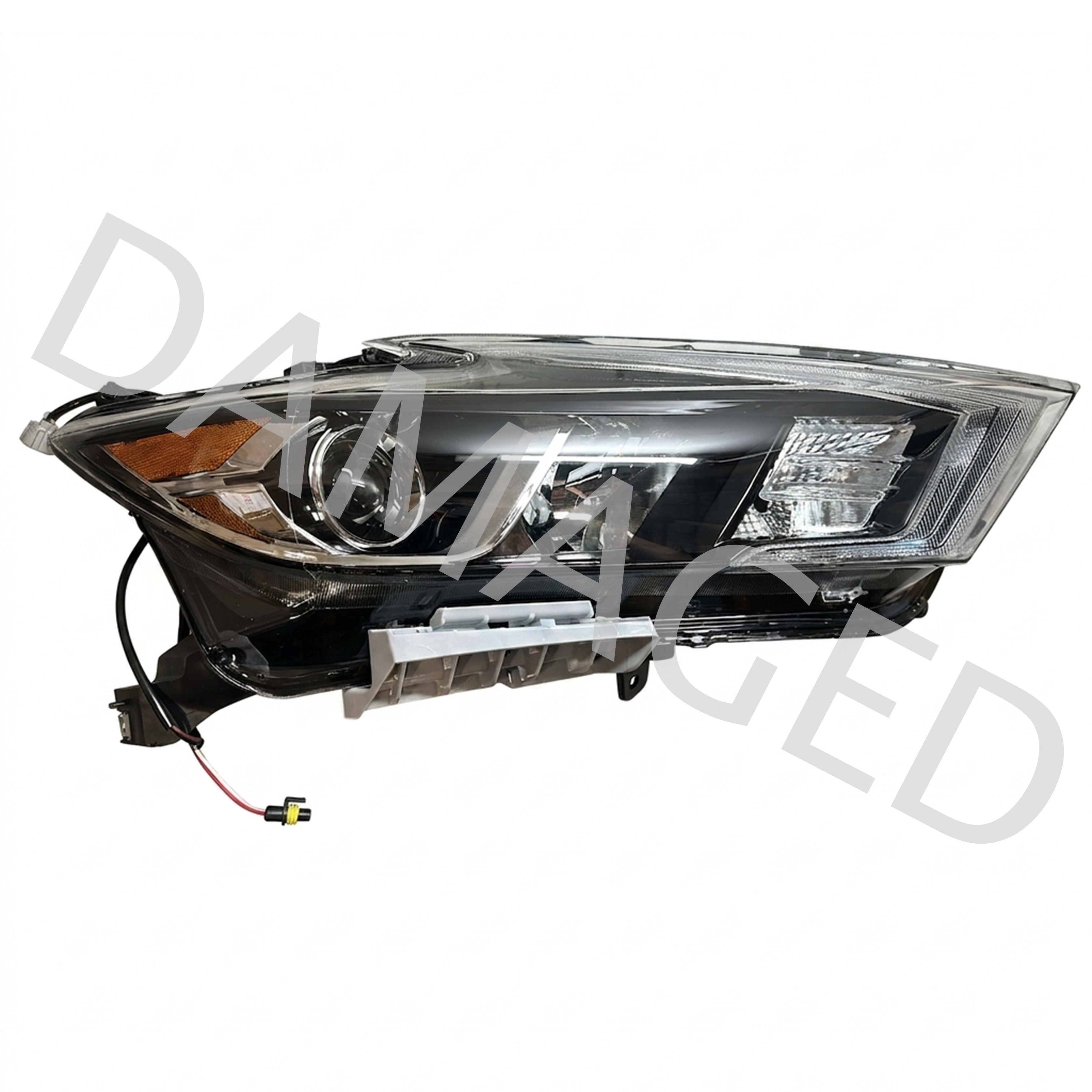 For 2016 2017 2018 Nissan Maxima Halogen Headlight Headlamp Assembly S SV SL Left Driver Side LH 260604RF0B Damaged