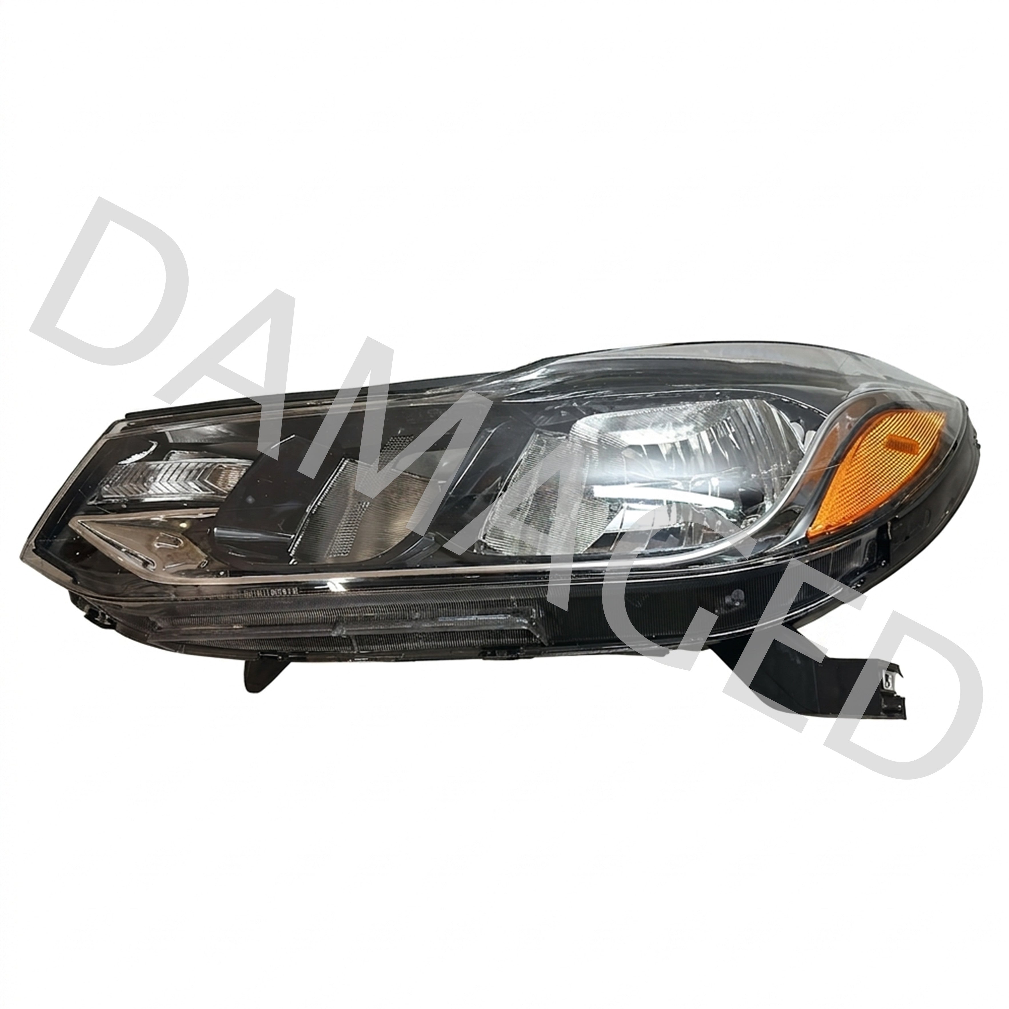 For 2017 2018 2019 2020 2021 2022 Chevrolet Trax Headlight Headlamp Assembly Halogen Driver Left Side LH GM2502444 Damaged