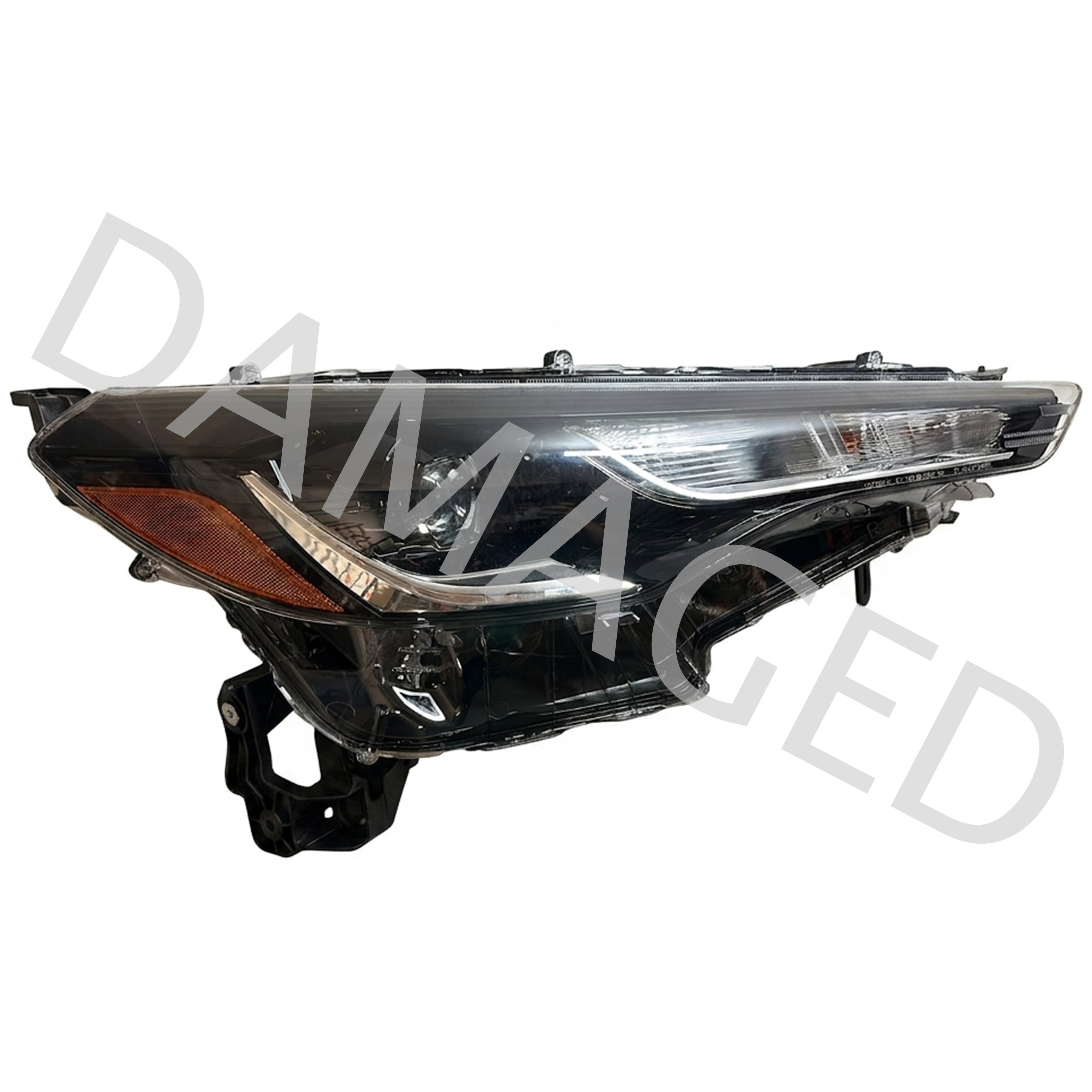 <p>2022 2023 2024 2025 TOYOTA Corolla Cross L LE Front LED Headlight Lamp Assembly Right Passenger Side Damaged</p>