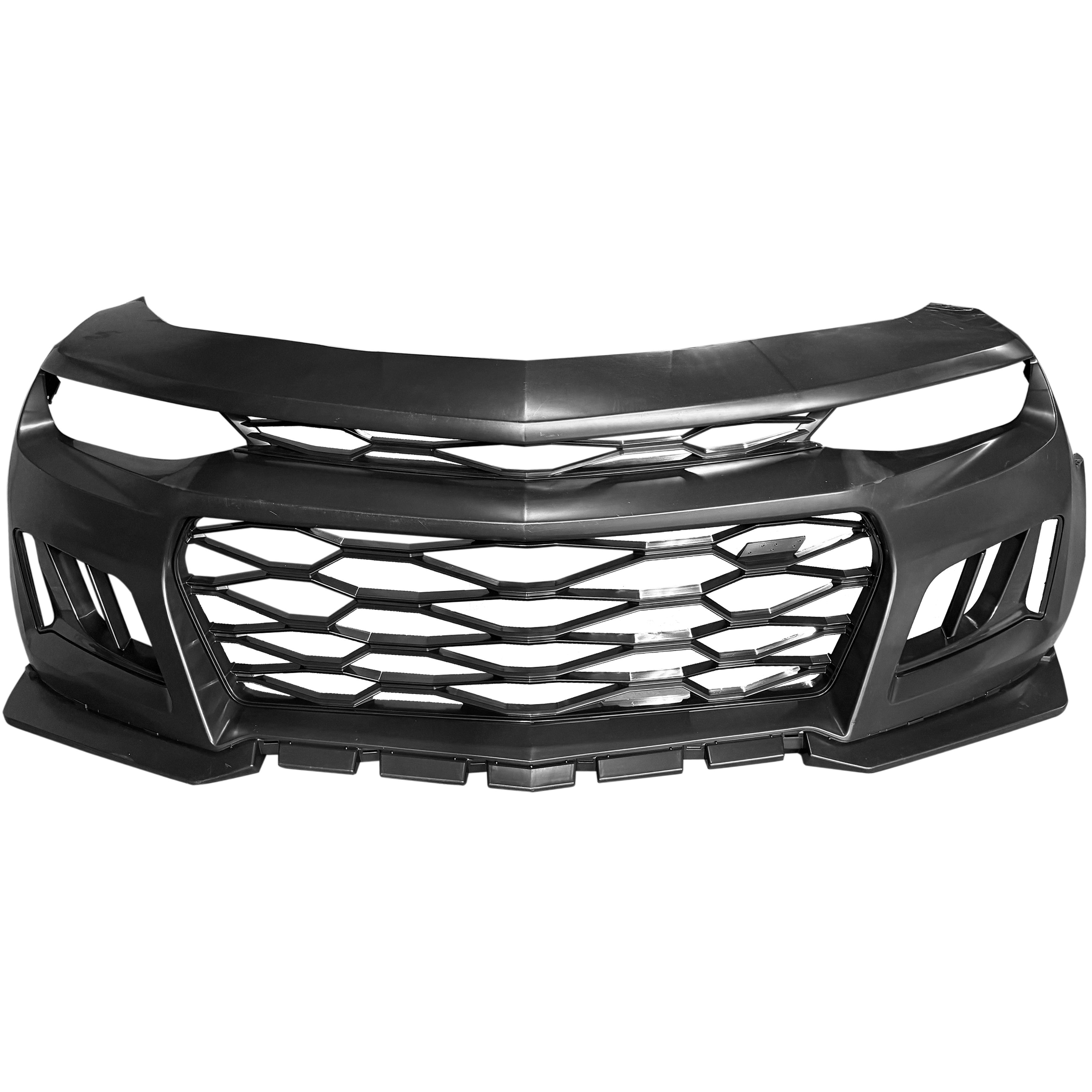For 2019 2020 2021 2022 2023 Dodge Camaro Front Bumper with Grilles & Fog Cover Assembly Set