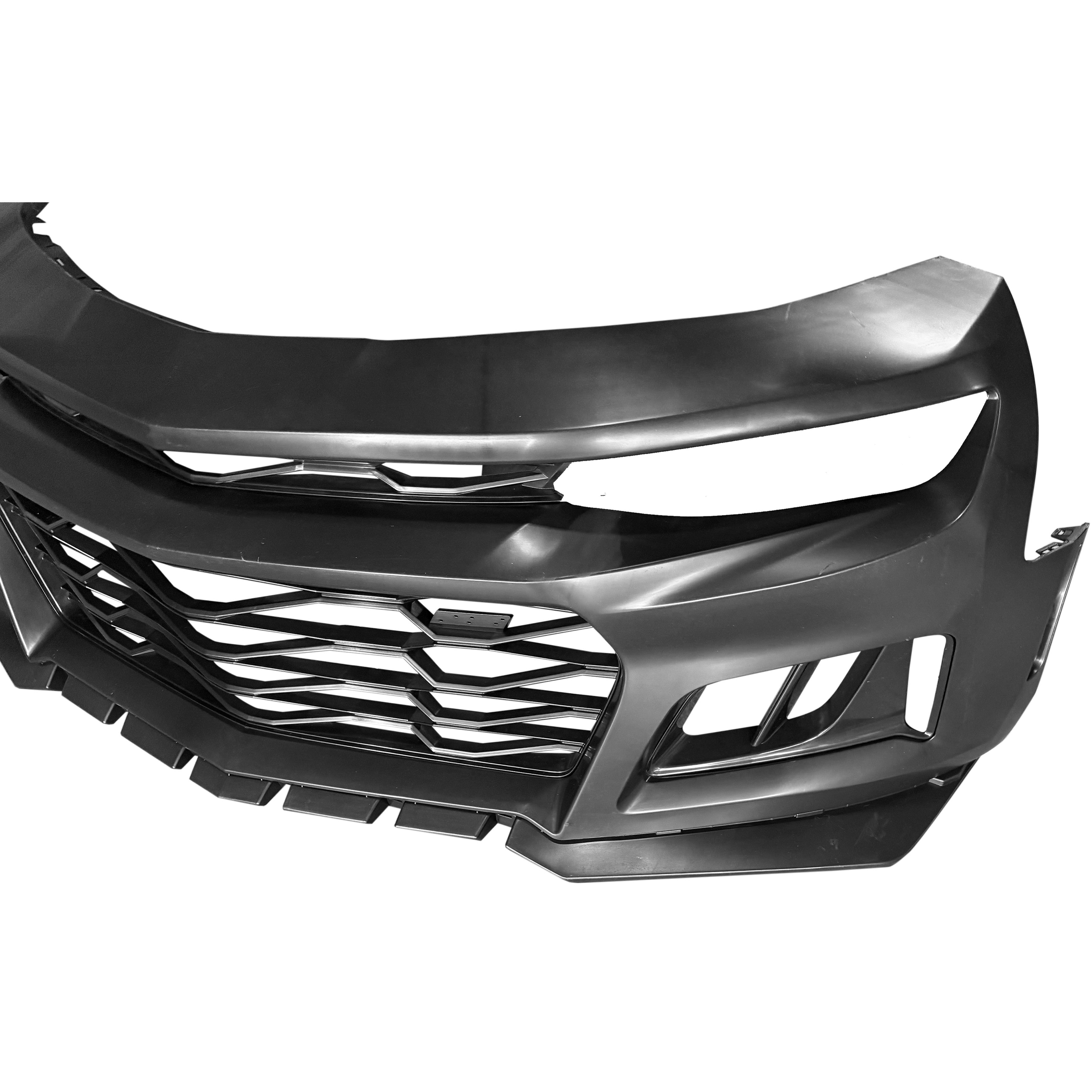 For 2019 2020 2021 2022 2023 Dodge Camaro Front Bumper with Grilles & Fog Cover Assembly Set