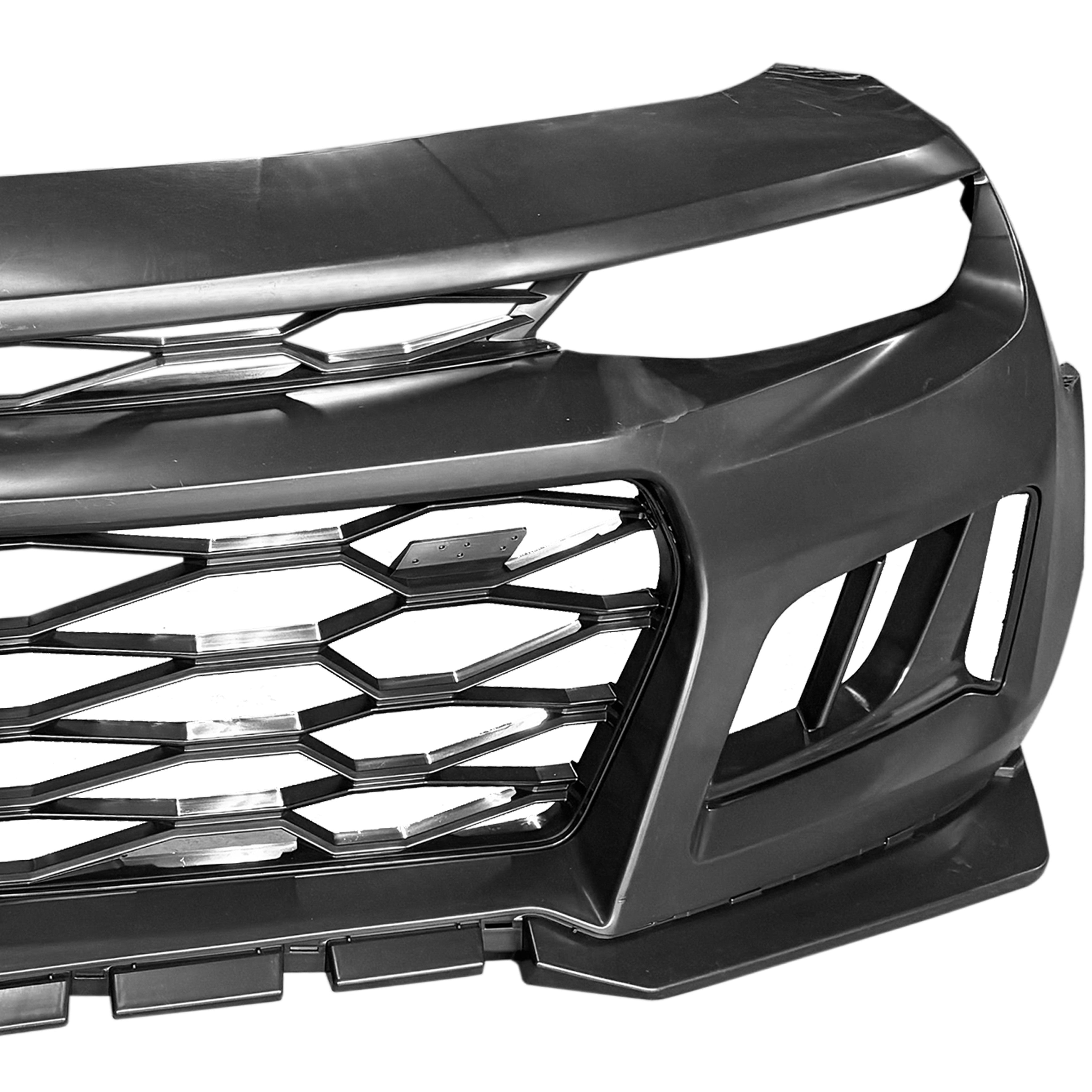 For 2019 2020 2021 2022 2023 Dodge Camaro Front Bumper with Grilles & Fog Cover Assembly Set