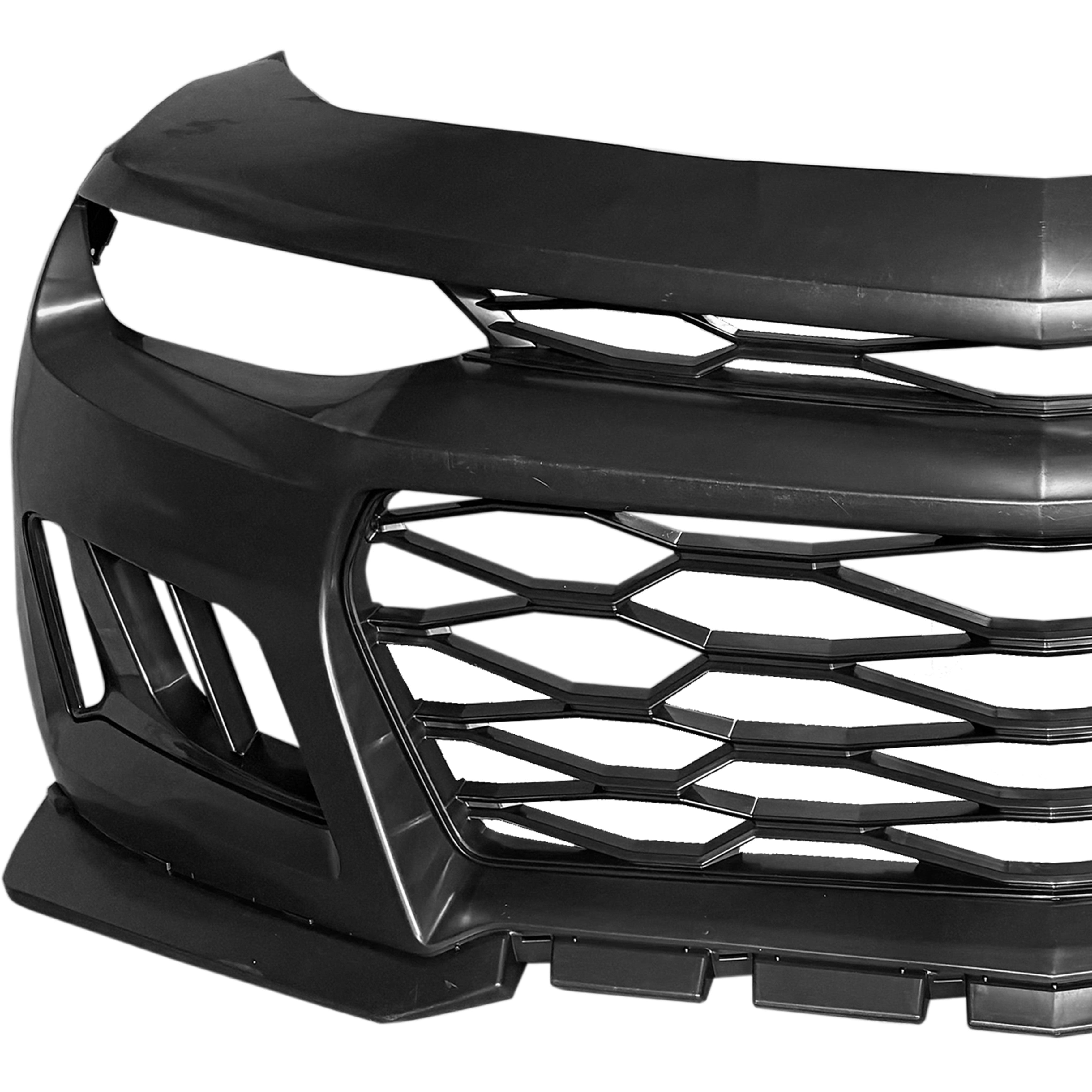 For 2019 2020 2021 2022 2023 Dodge Camaro Front Bumper with Grilles & Fog Cover Assembly Set