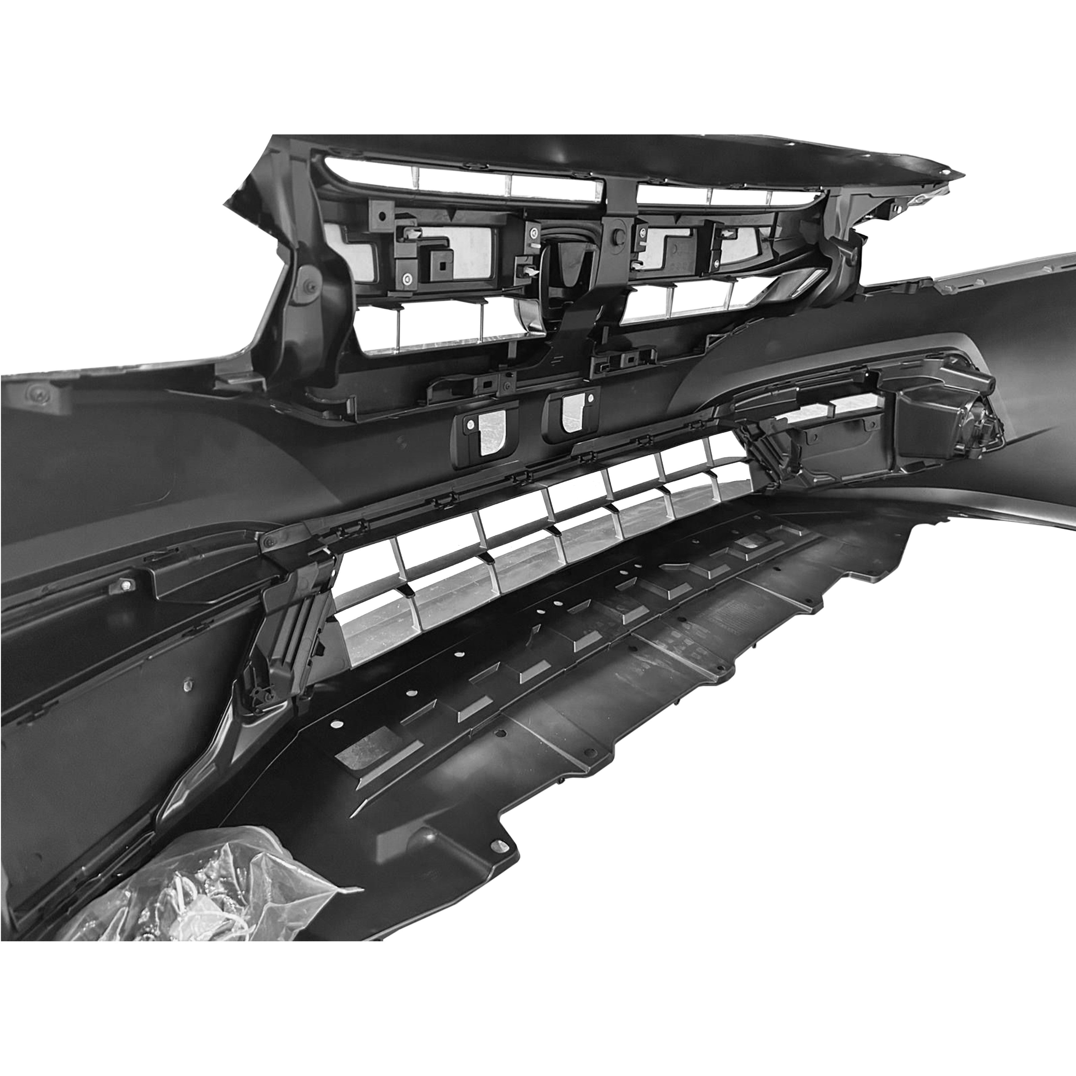 For 2019 2020 2021 Honda Civic Front Bumper with Grilles & Fog Lights & Cover Assembly Set