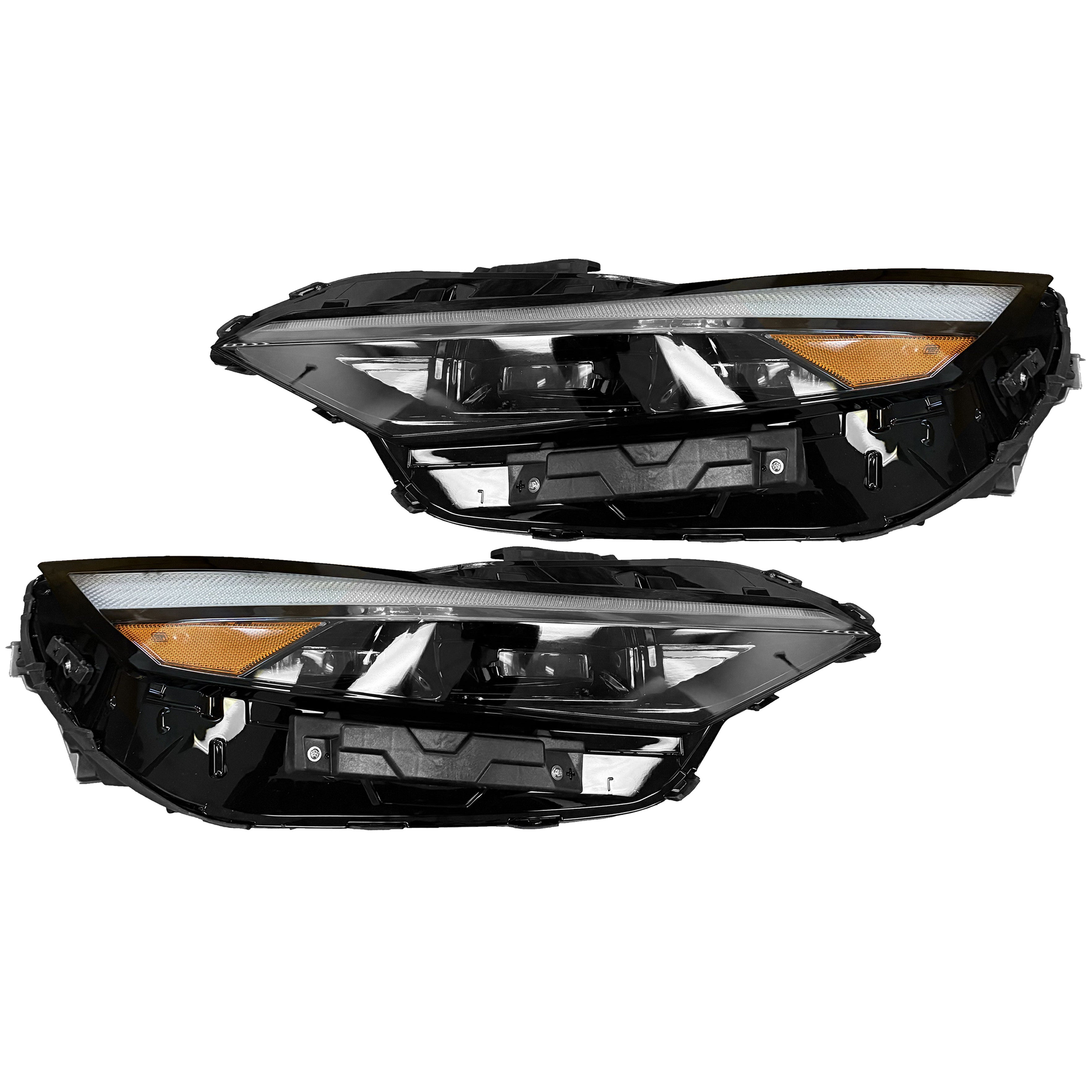 For 2024 2025 Hyundai Elantra Headlight Headlamp LED Assembly Left Right Driver Passenger Pair Set 2Pcs 92101-AA740 92102-AA740