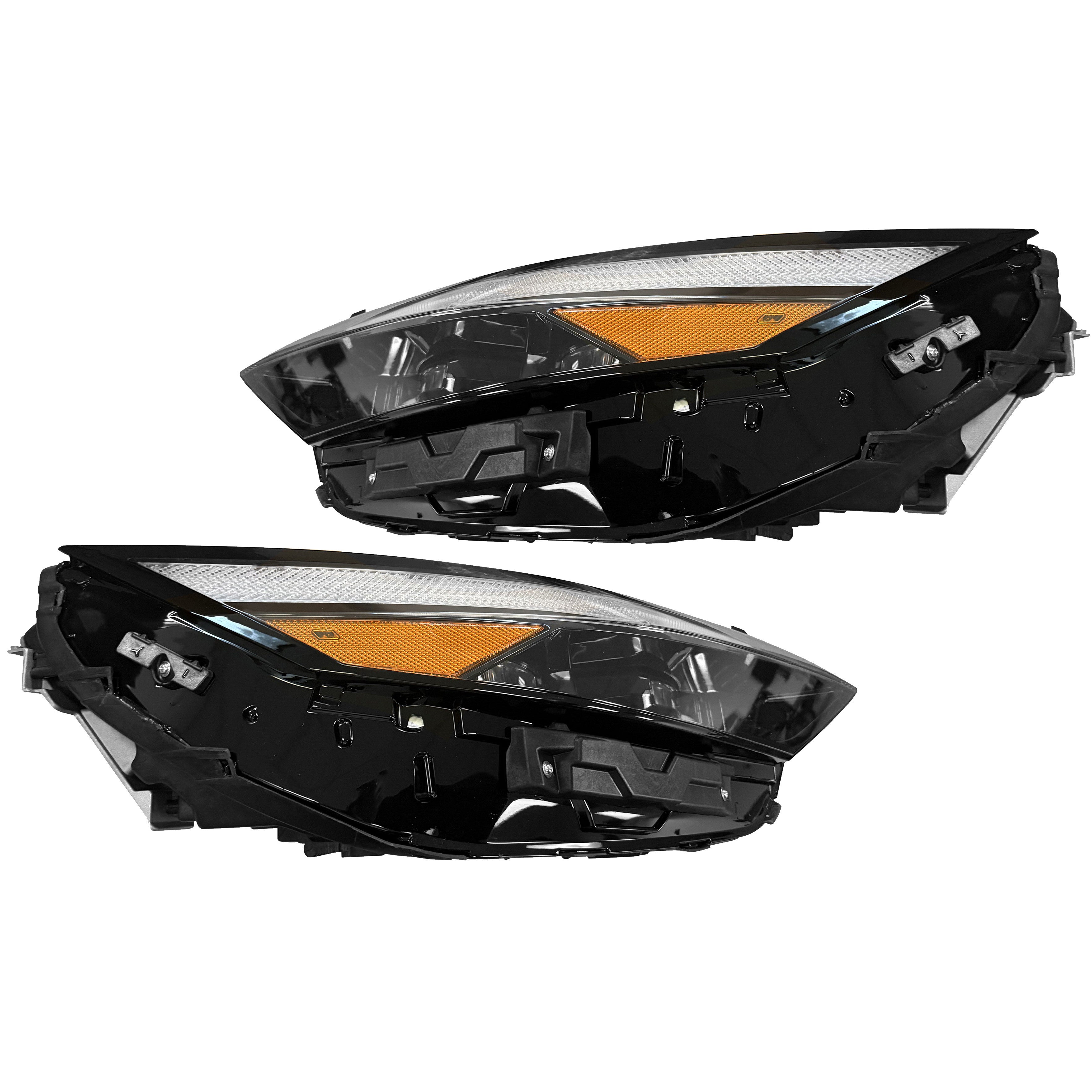 For 2024 2025 Hyundai Elantra Headlight Headlamp LED Assembly Left Right Driver Passenger Pair Set 2Pcs 92101-AA740 92102-AA740
