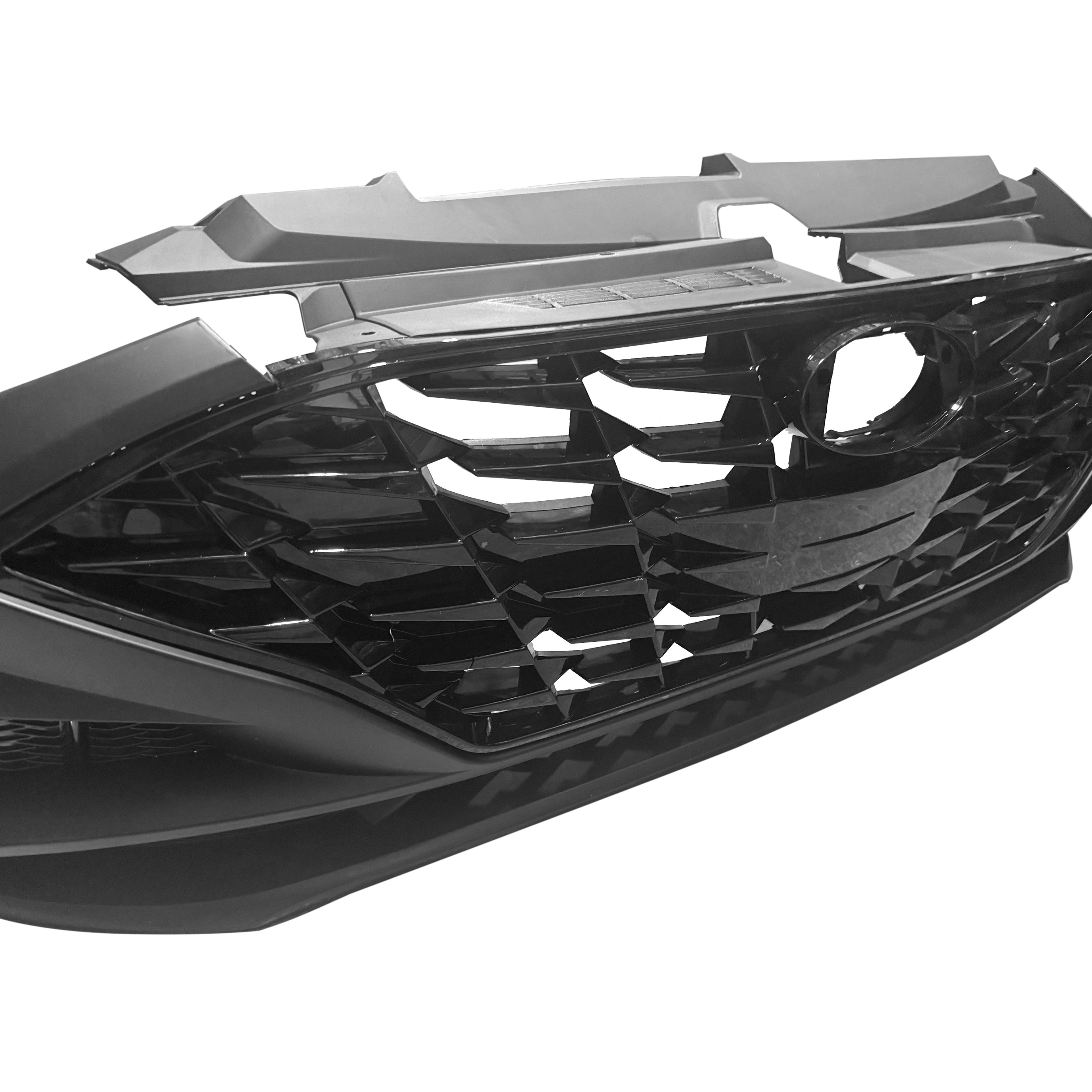 For 2020 2021 2022 2023 Hyundai Sonata Front Bumper with Grilles & Fog Cover Assembly Set