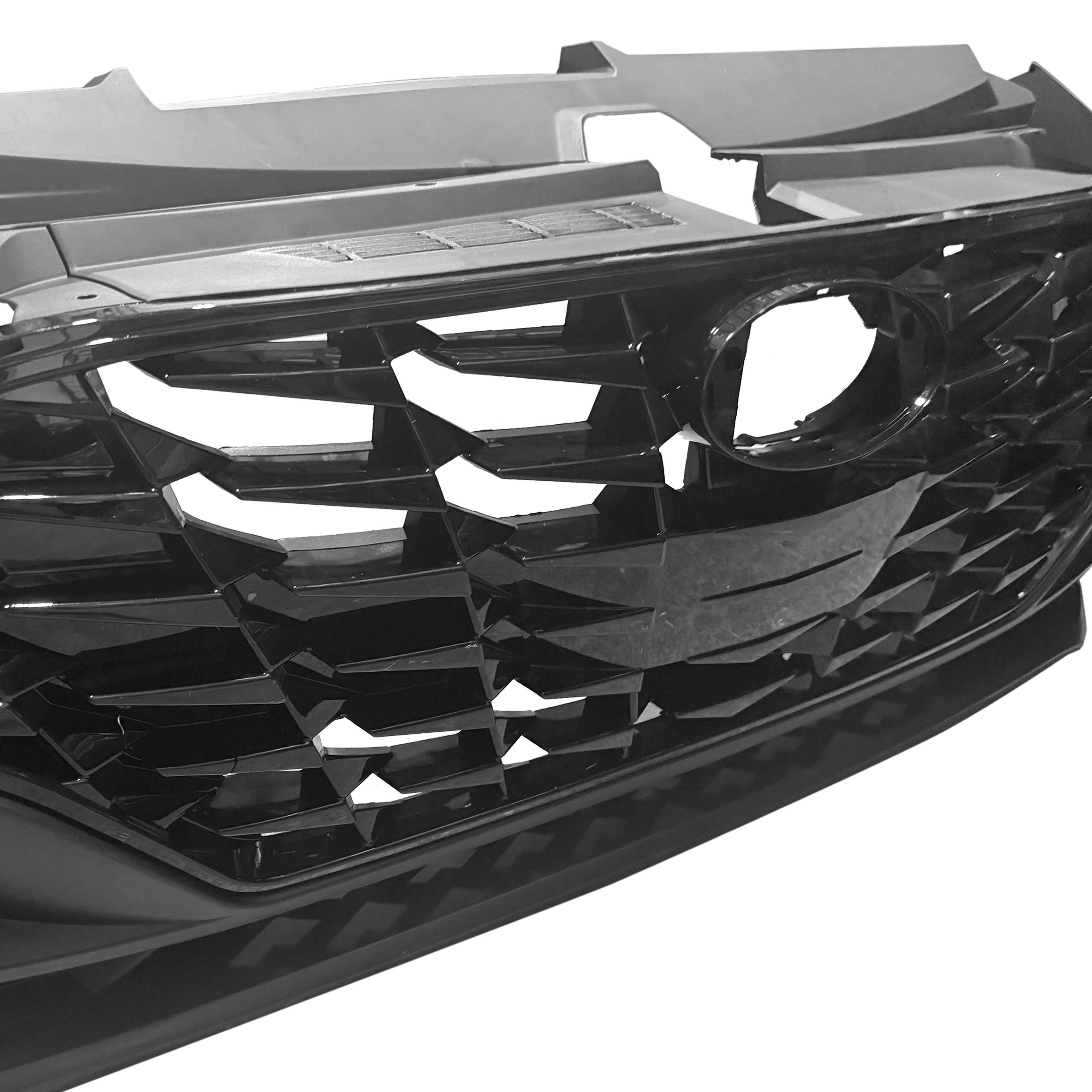 For 2020 2021 2022 2023 Hyundai Sonata Front Bumper with Grilles & Fog Cover Assembly Set
