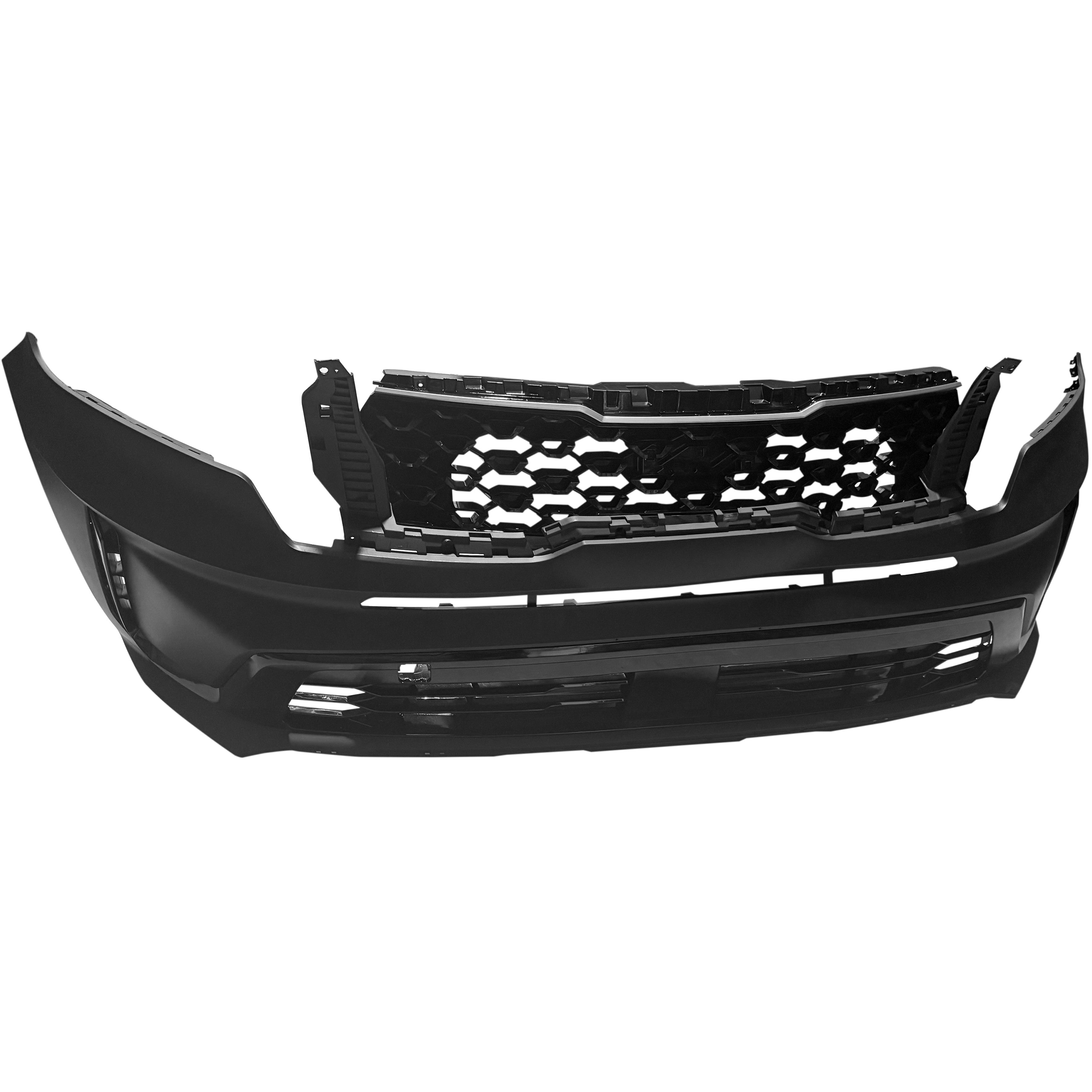For 2021 2022 2023 Kia Sorento Front Bumper with Grilles & Fog Cover Assembly Set