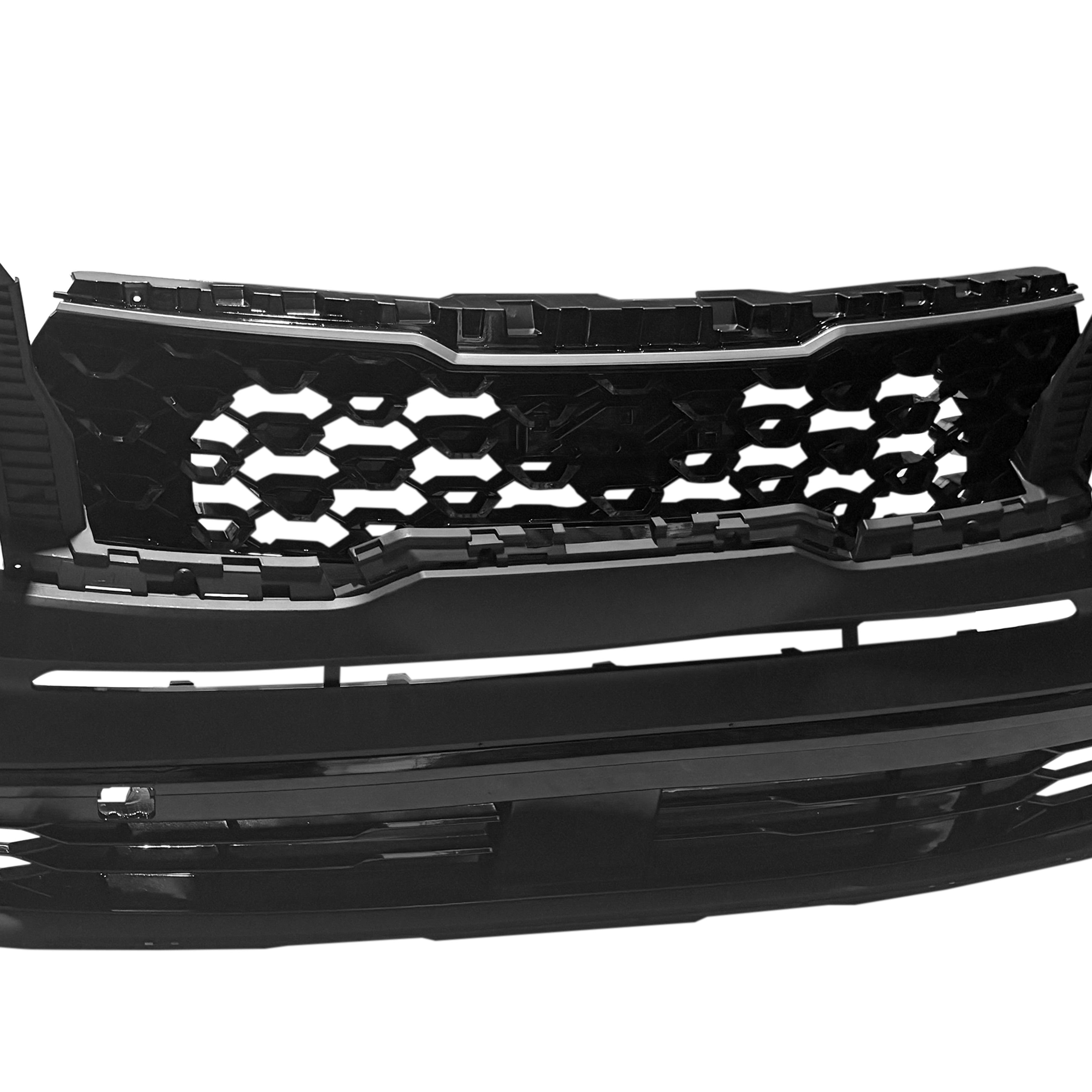 For 2021 2022 2023 Kia Sorento Front Bumper with Grilles & Fog Cover Assembly Set