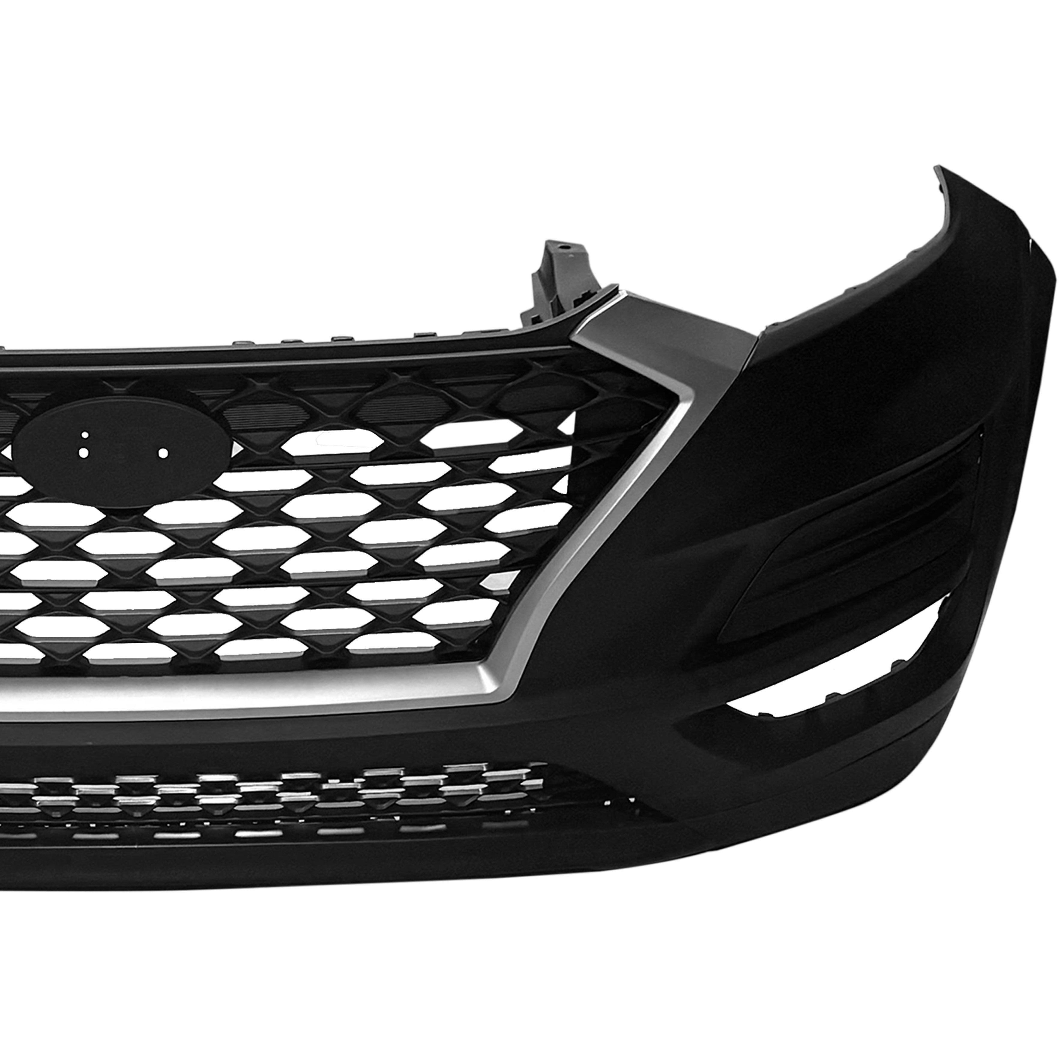 For 2019 2020 2021 Hyundai Tucson Front Bumper with Grilles Assembly Set