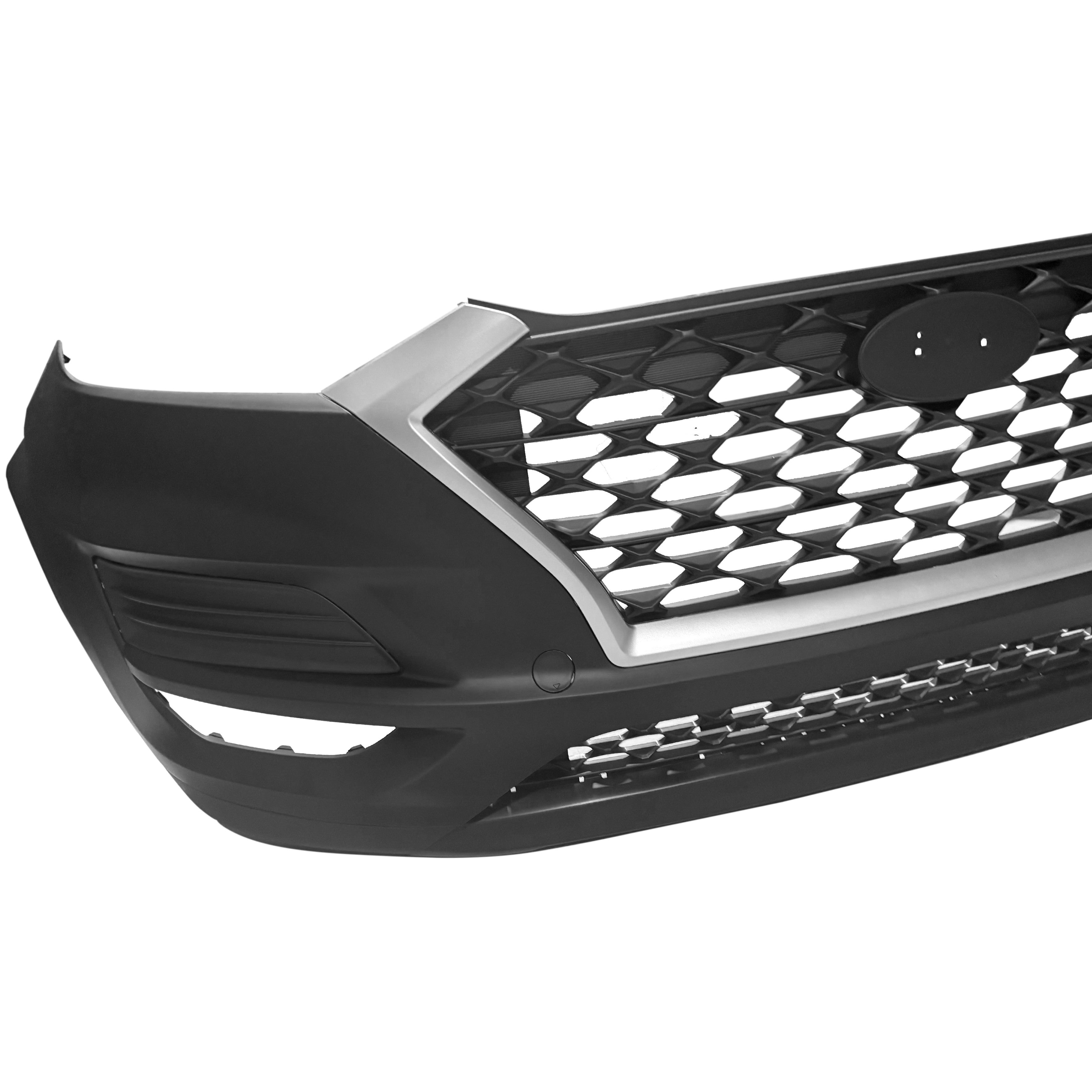 For 2019 2020 2021 Hyundai Tucson Front Bumper with Grilles Assembly Set