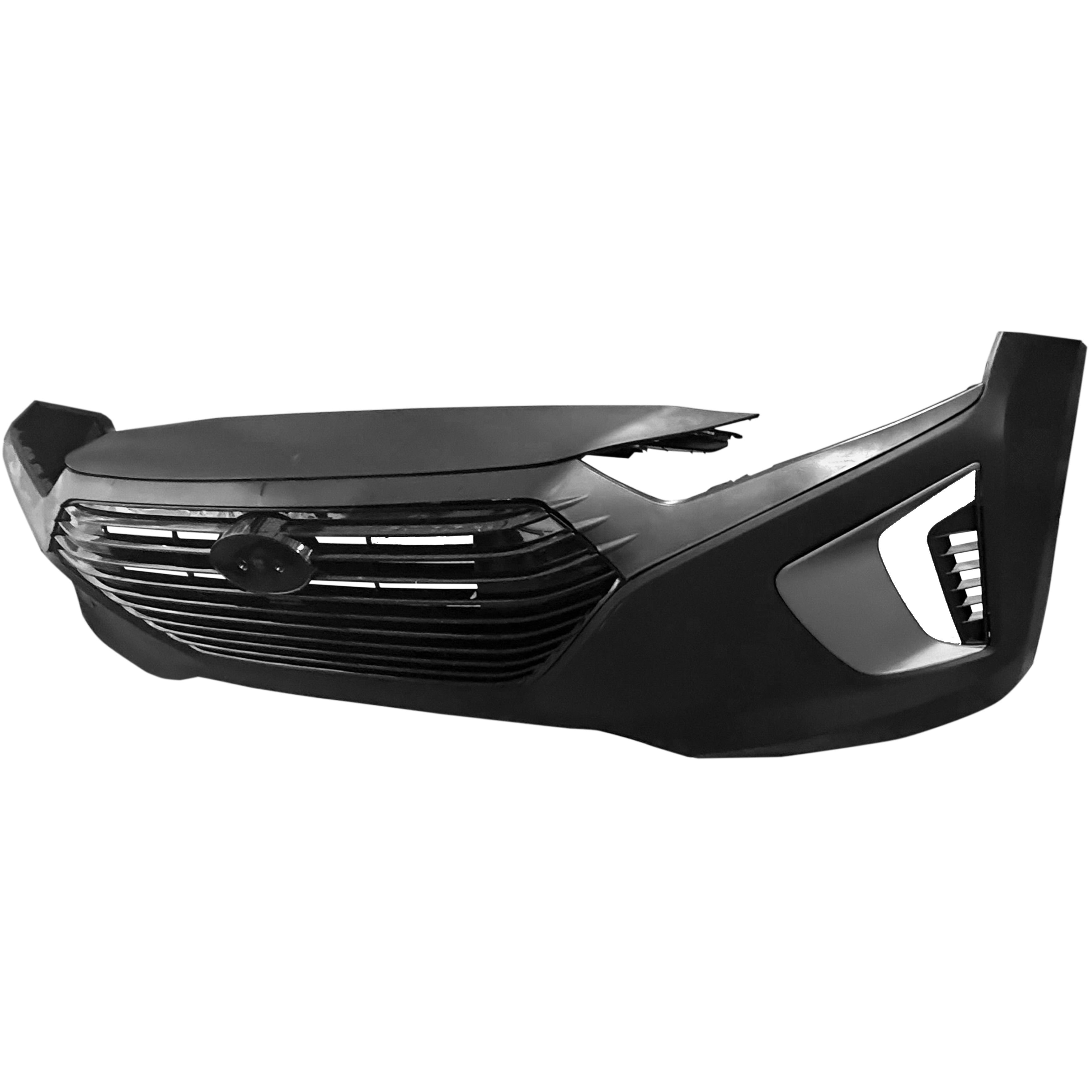 For 2017 2018 2019 Hyundai Ioniq Front Bumper with Grilles & Fog Cover Assembly Set