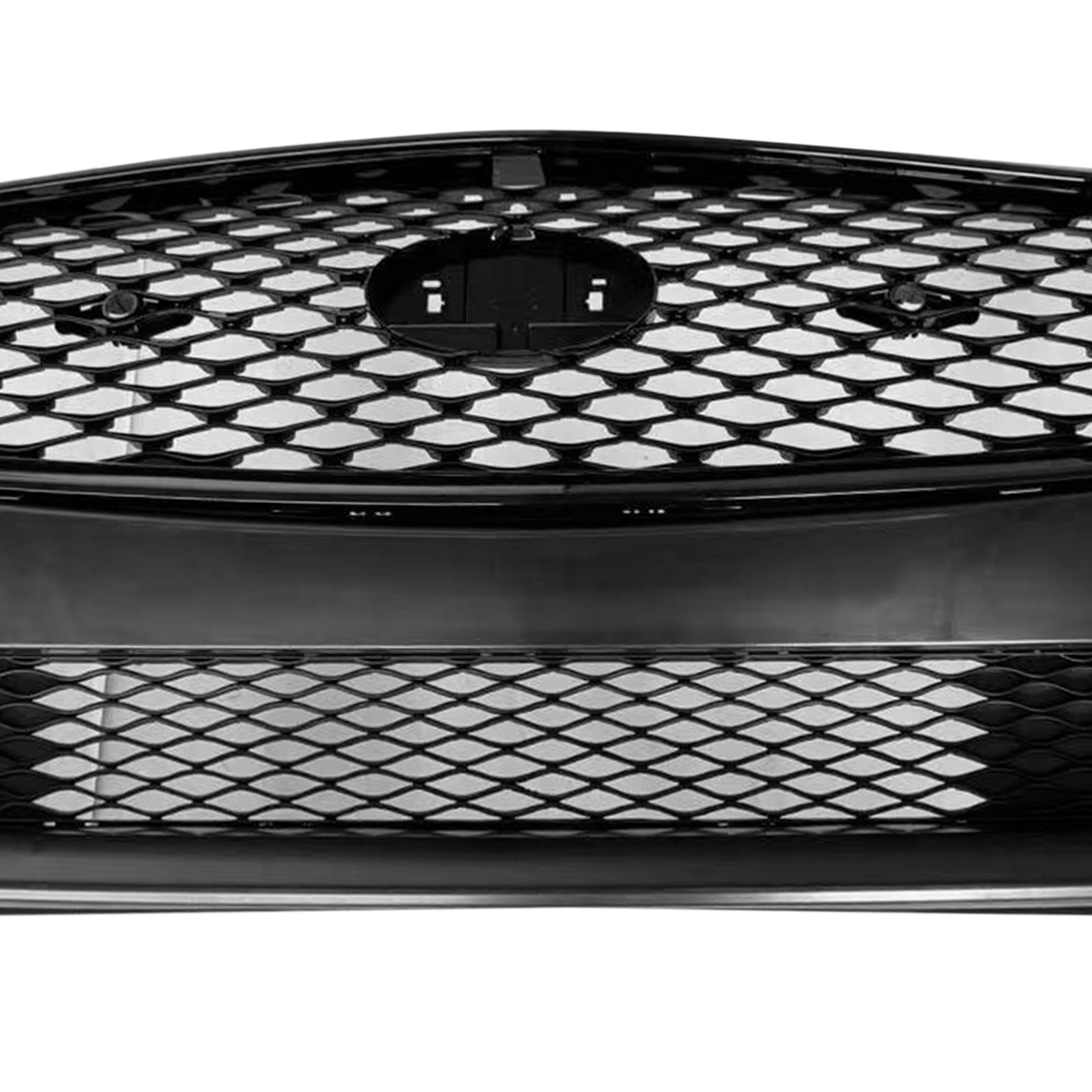 For 2018 2019 2020 2021 2022 2023 2024 Infiniti Q50 Front Bumper with Grilles & Fog Cover with Sensor and Camera Holes Assembly Set