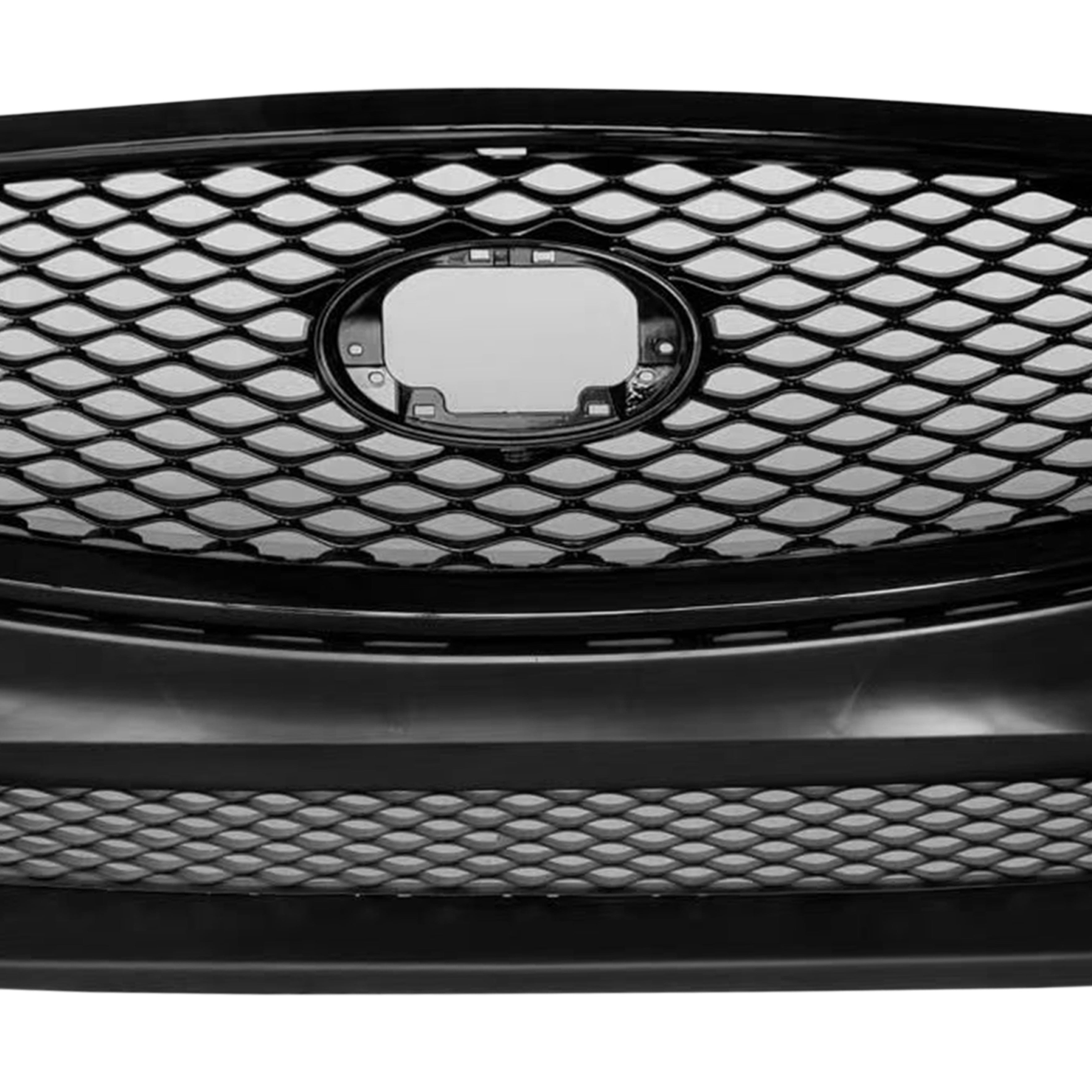 For 2019 2020 2021 2022 2023 Infiniti QX50 Front Bumper with Grilles & Fog Cover with Sensor and Camera Holes Assembly Set