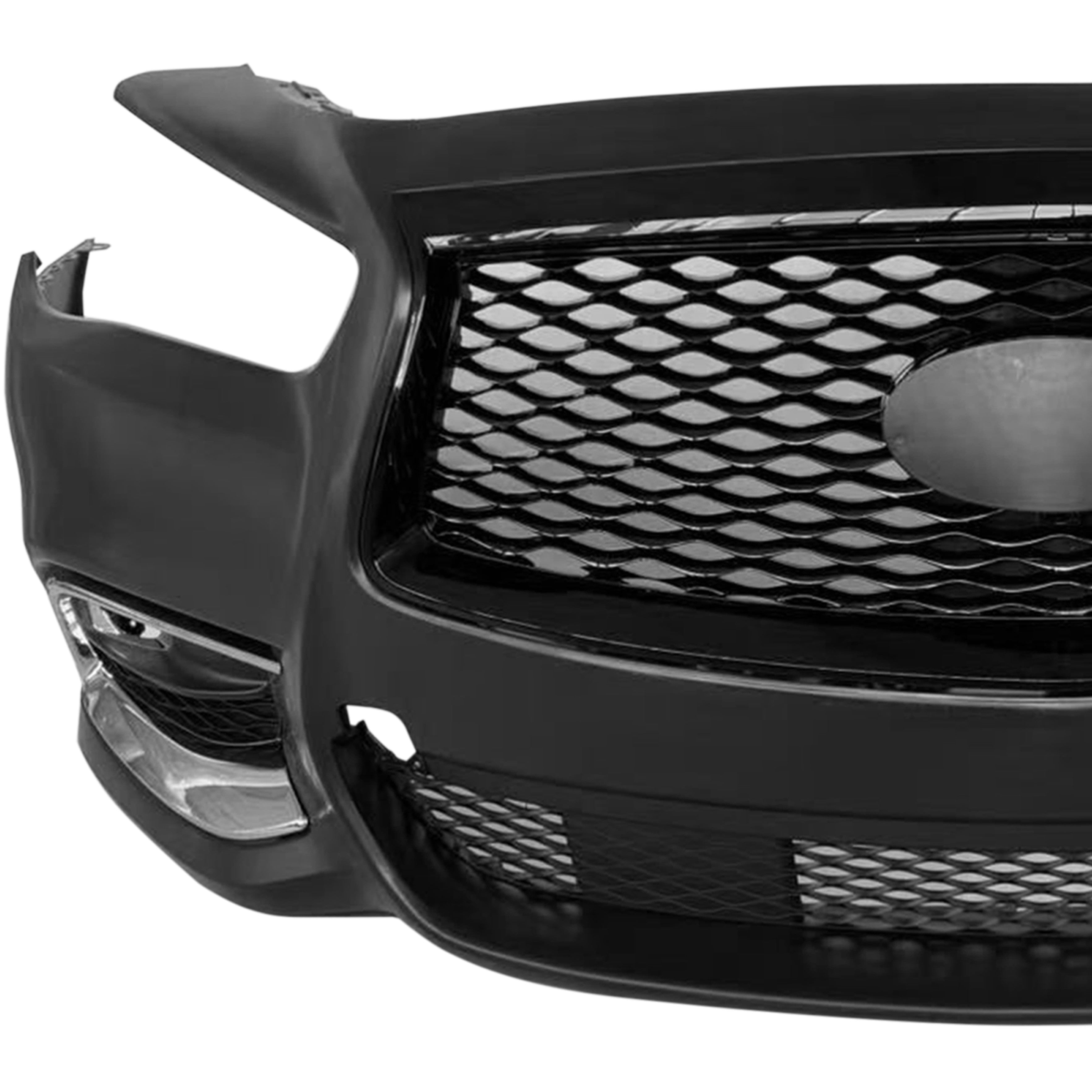 For 2016 2017 2018 2019 2020 Infiniti QX60 Front Bumper with Grilles & Fog Cover Assembly Set