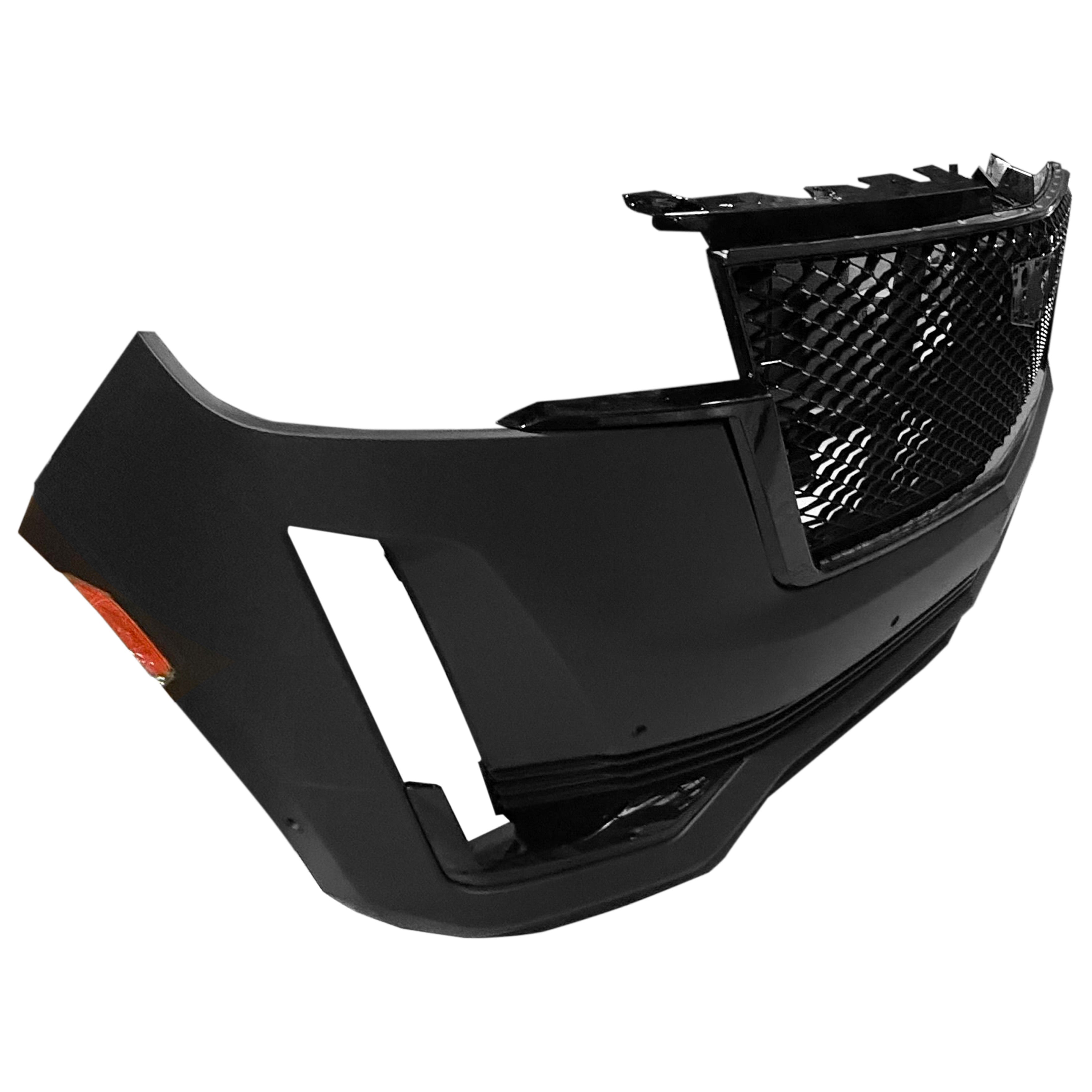 For 2021 2022 2023 2024 Cadillac Escalade Front Bumper with Grilles Assembly Set