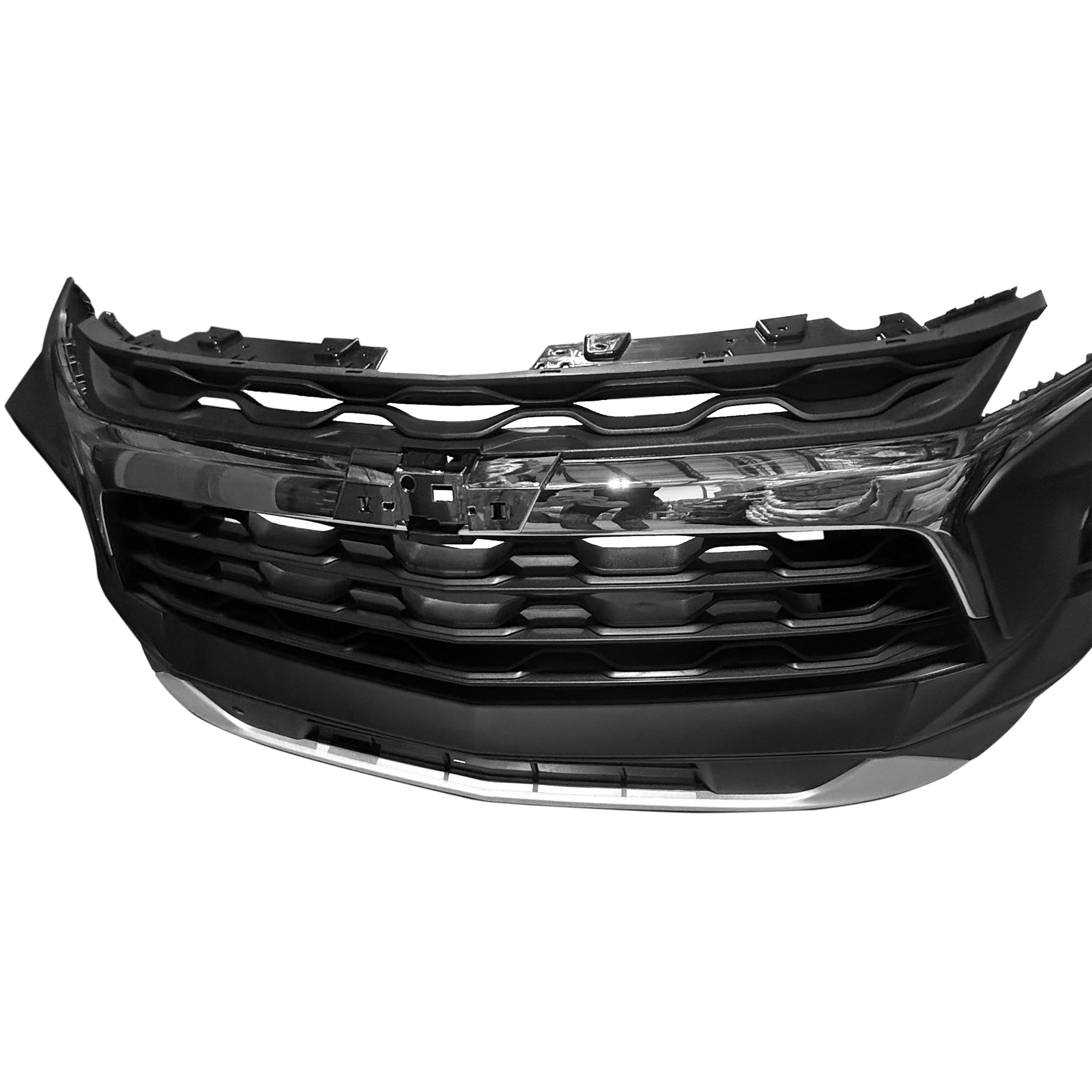 For 2023 2024 2025 Chevy Blazer Front Bumper with Grilles & Lower Guard Molding Assembly Set