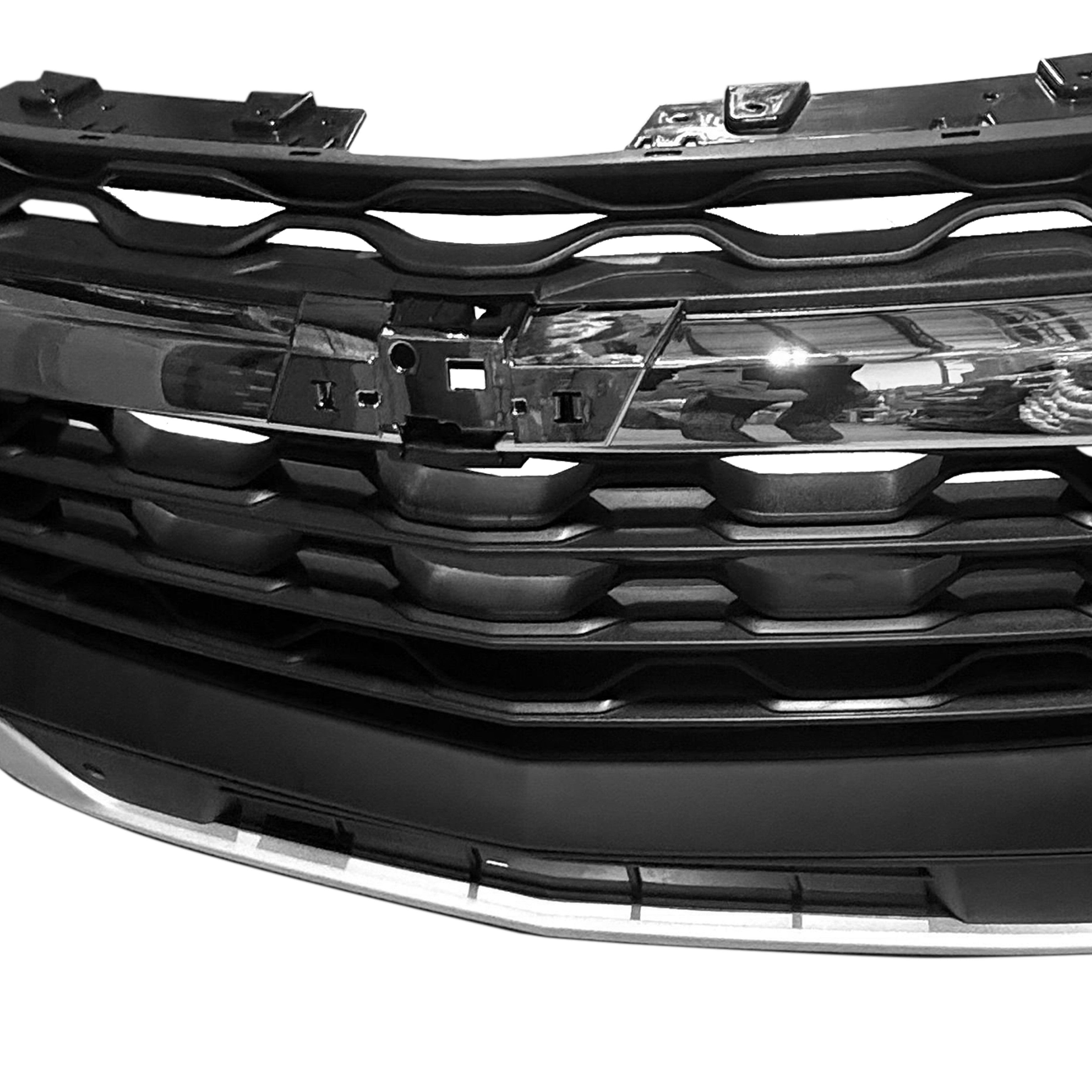 For 2023 2024 2025 Chevy Blazer Front Bumper with Grilles & Lower Guard Molding Assembly Set