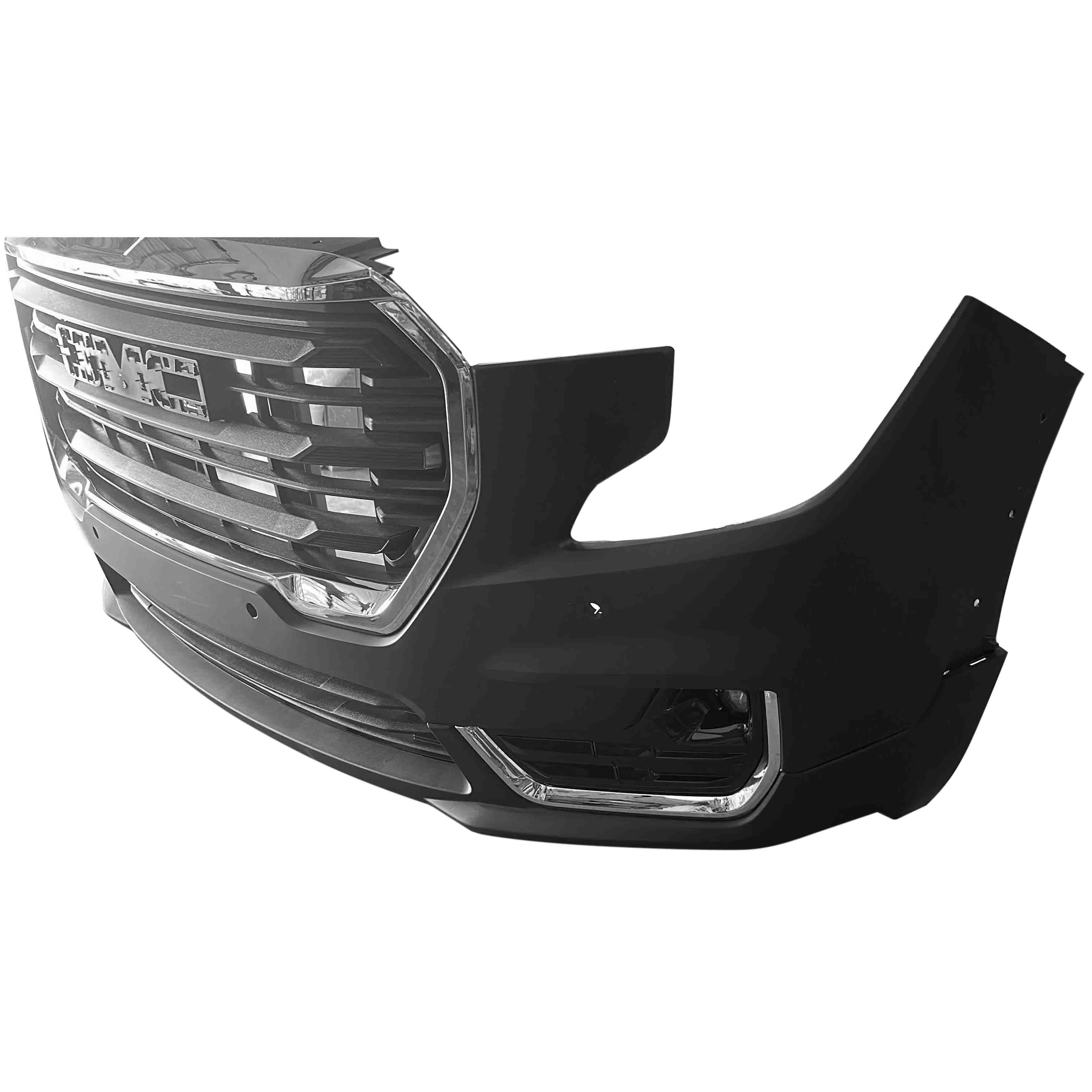 For 2022 2023 2024 GMC Terrain Front Bumper with Grilles & Fog Lights Assembly Set