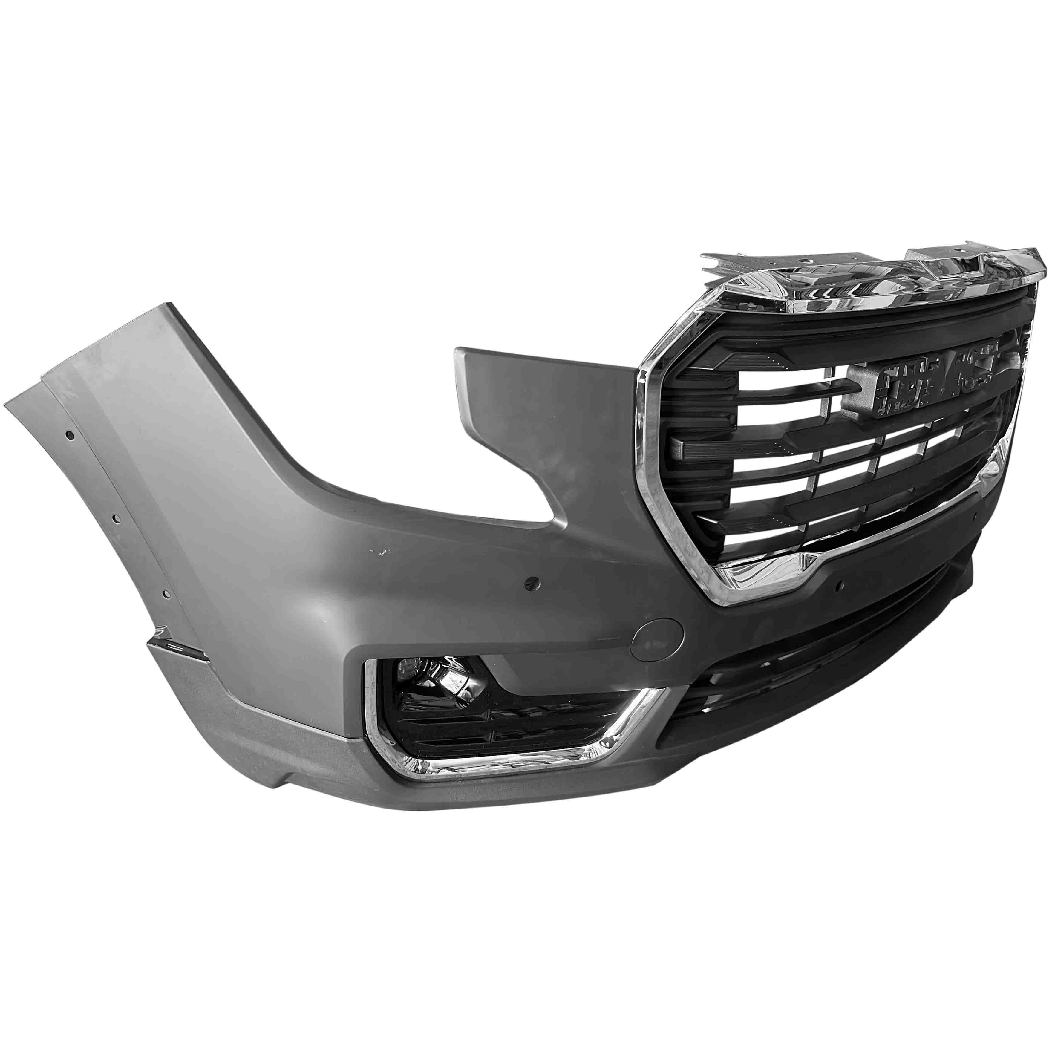 For 2022 2023 2024 GMC Terrain Front Bumper with Grilles & Fog Lights Assembly Set