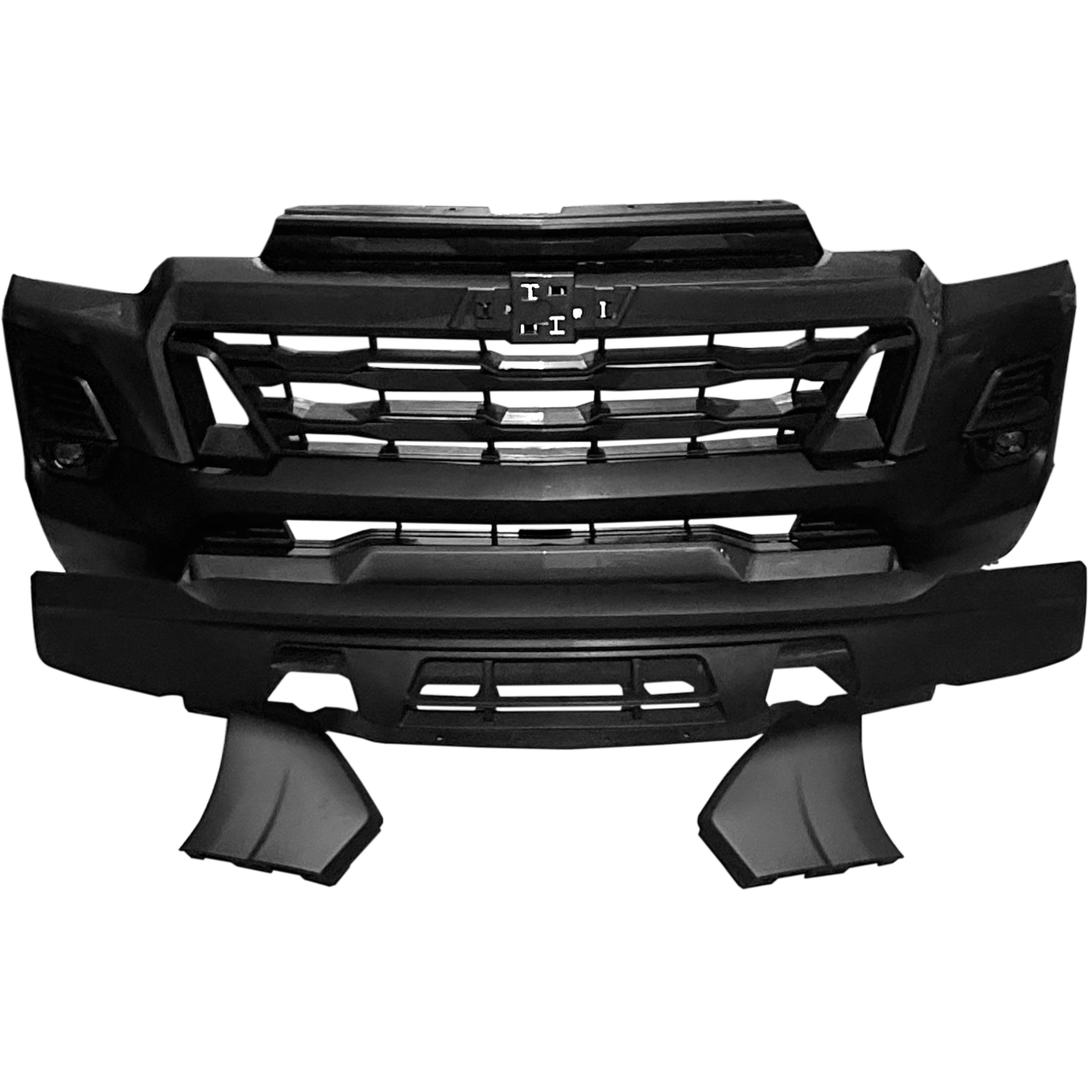 For 2023 2024 Chevy Colorado Front Bumper with Grilles & Fog Covers Guard Assembly Set