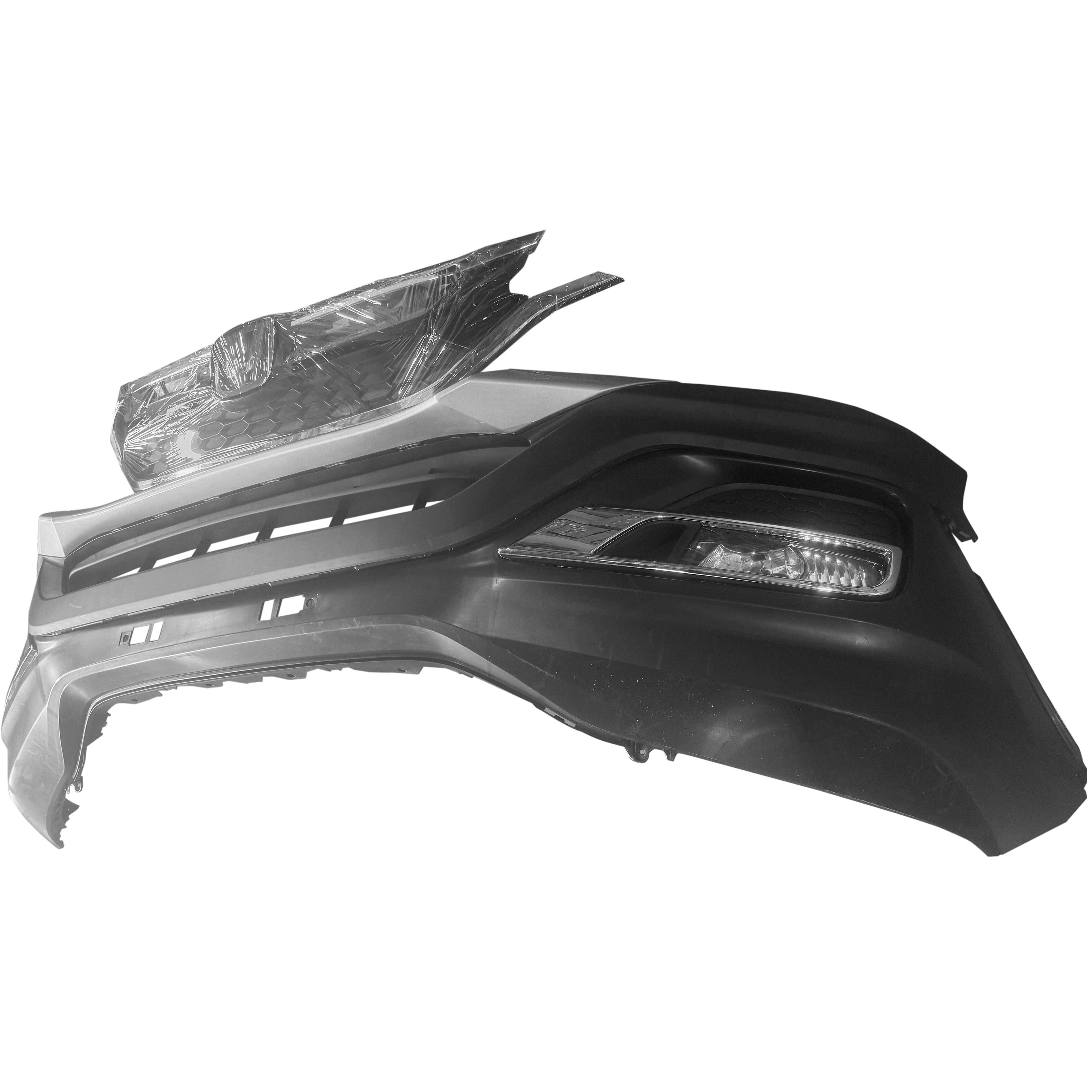 For 2015 2016 Honda CRV CR-V Front Bumper with Grilles & Fog Lights Assembly Set