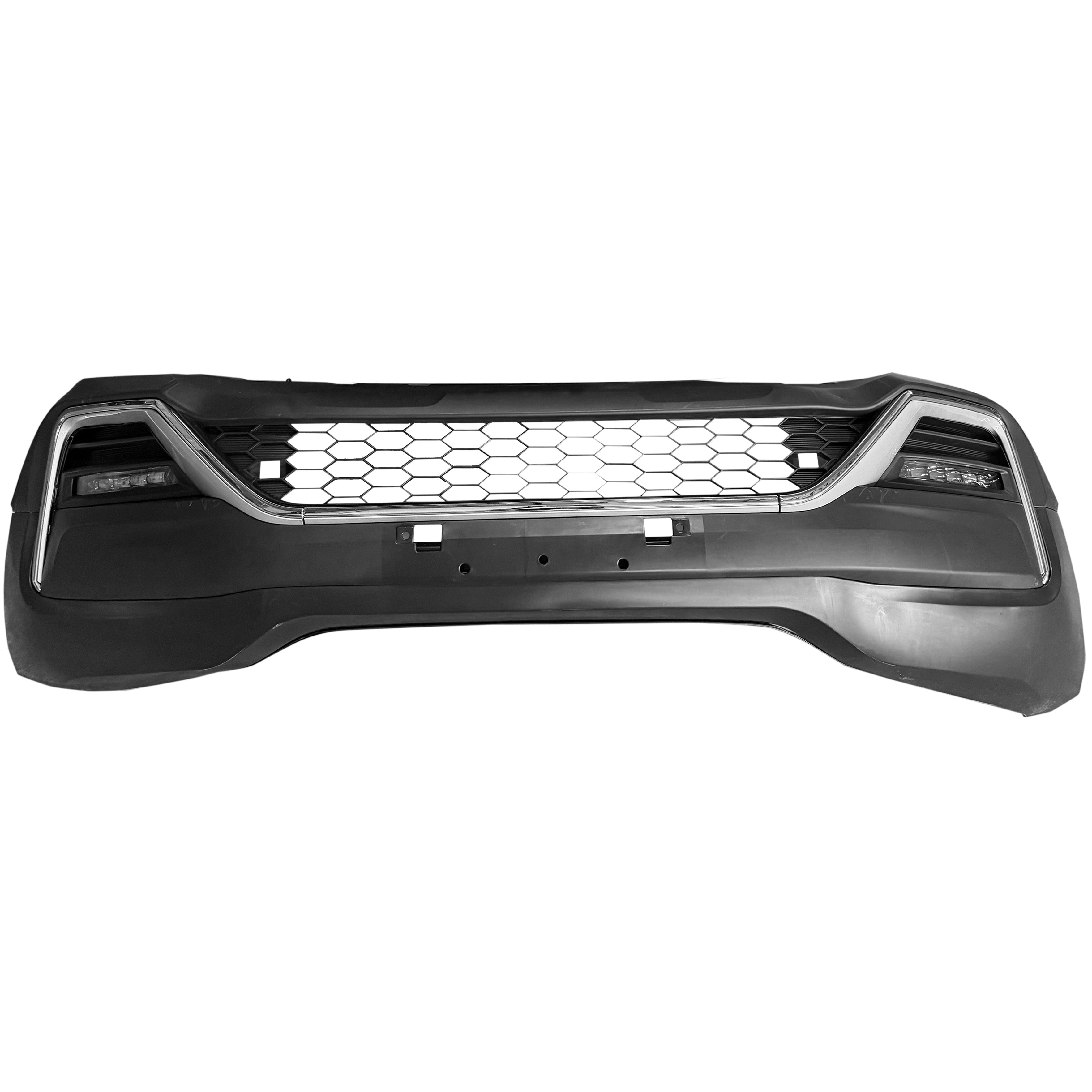 For 2020 2021 2022 Honda CRV CR-V Touring Hybrid Sport Front Bumper with Grilles & LED Fog Lights Assembly Set