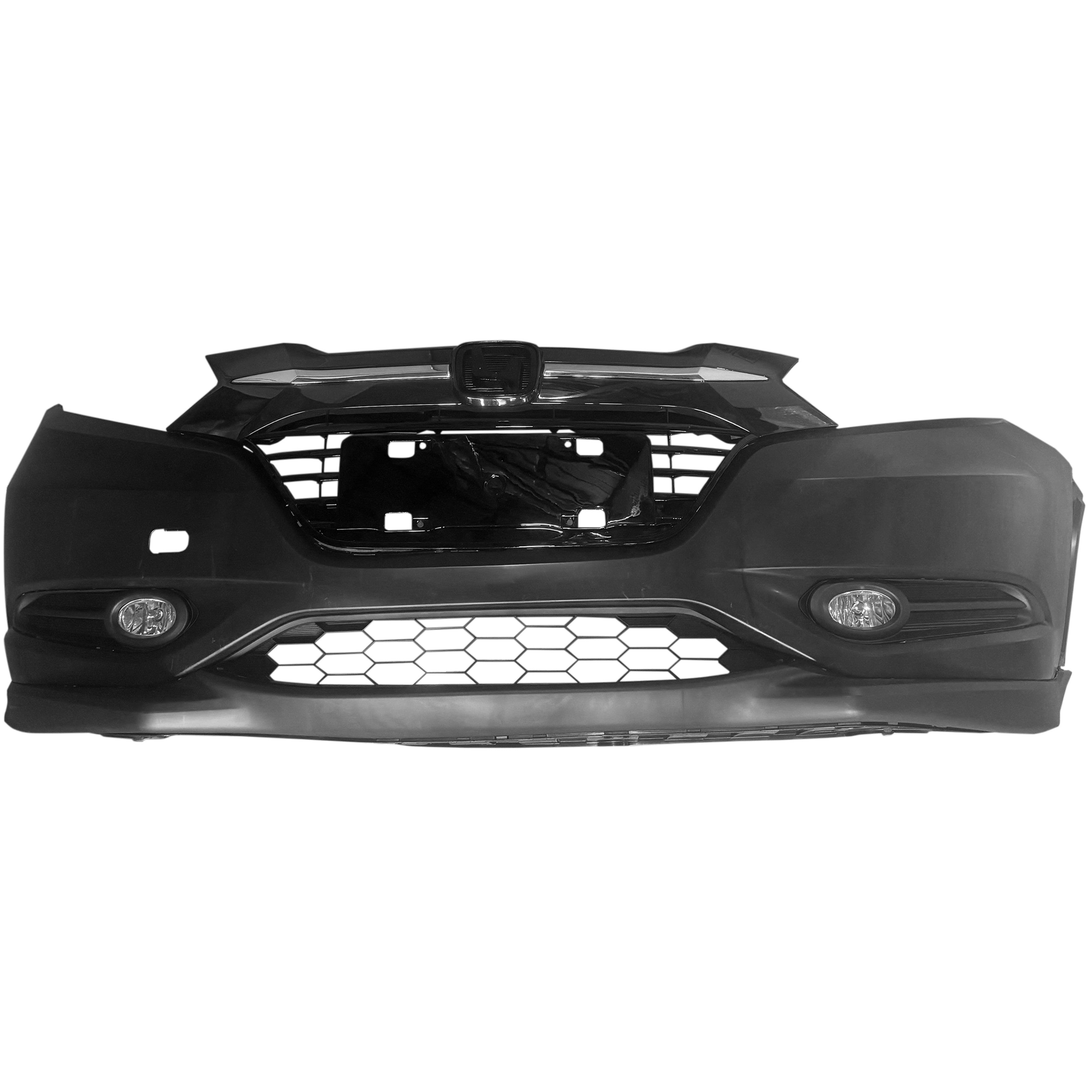 For 2016 2017 2018 Honda HRV HR-V Front Bumper with Grilles and Fog Lights Assembly Set