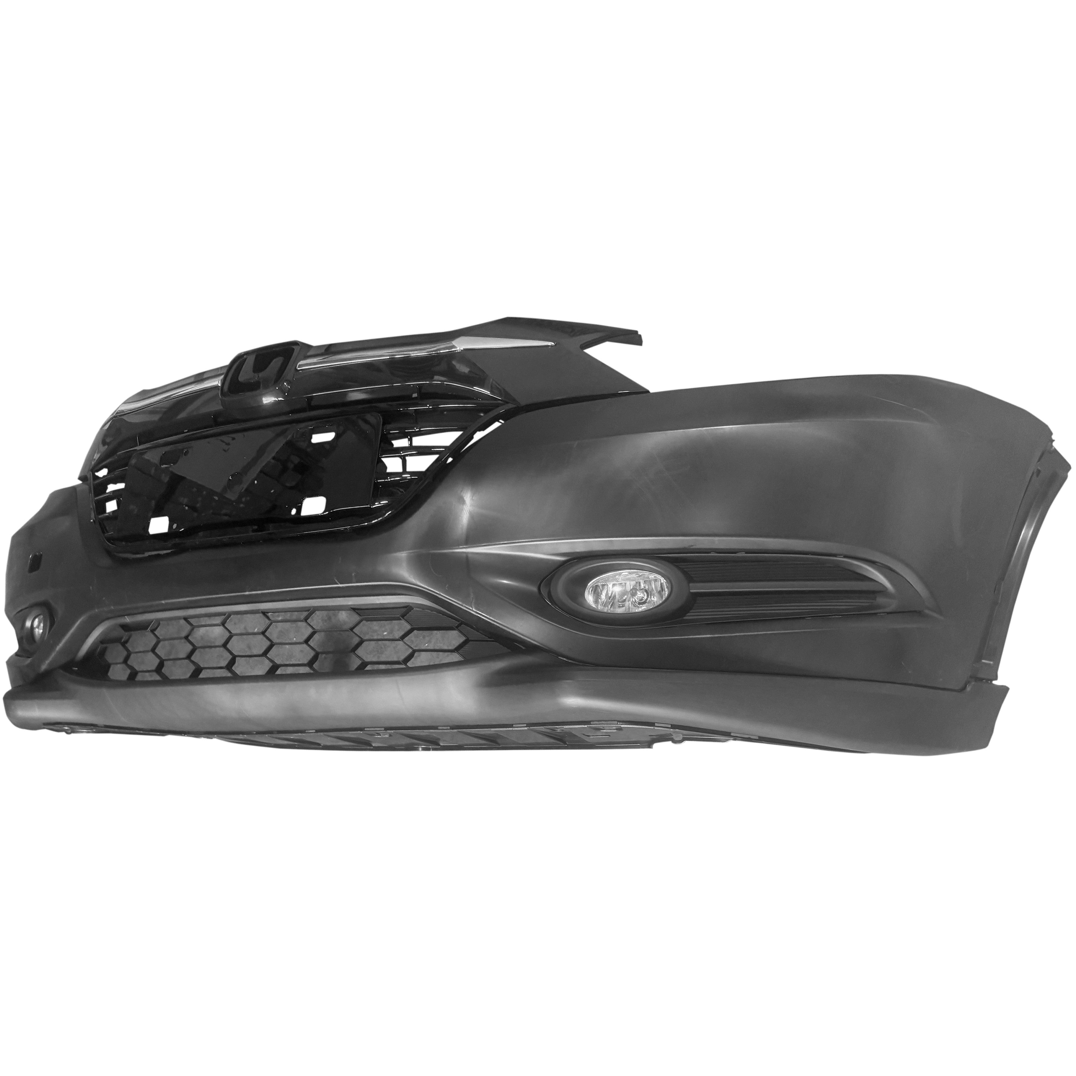 For 2016 2017 2018 Honda HRV HR-V Front Bumper with Grilles and Fog Lights Assembly Set