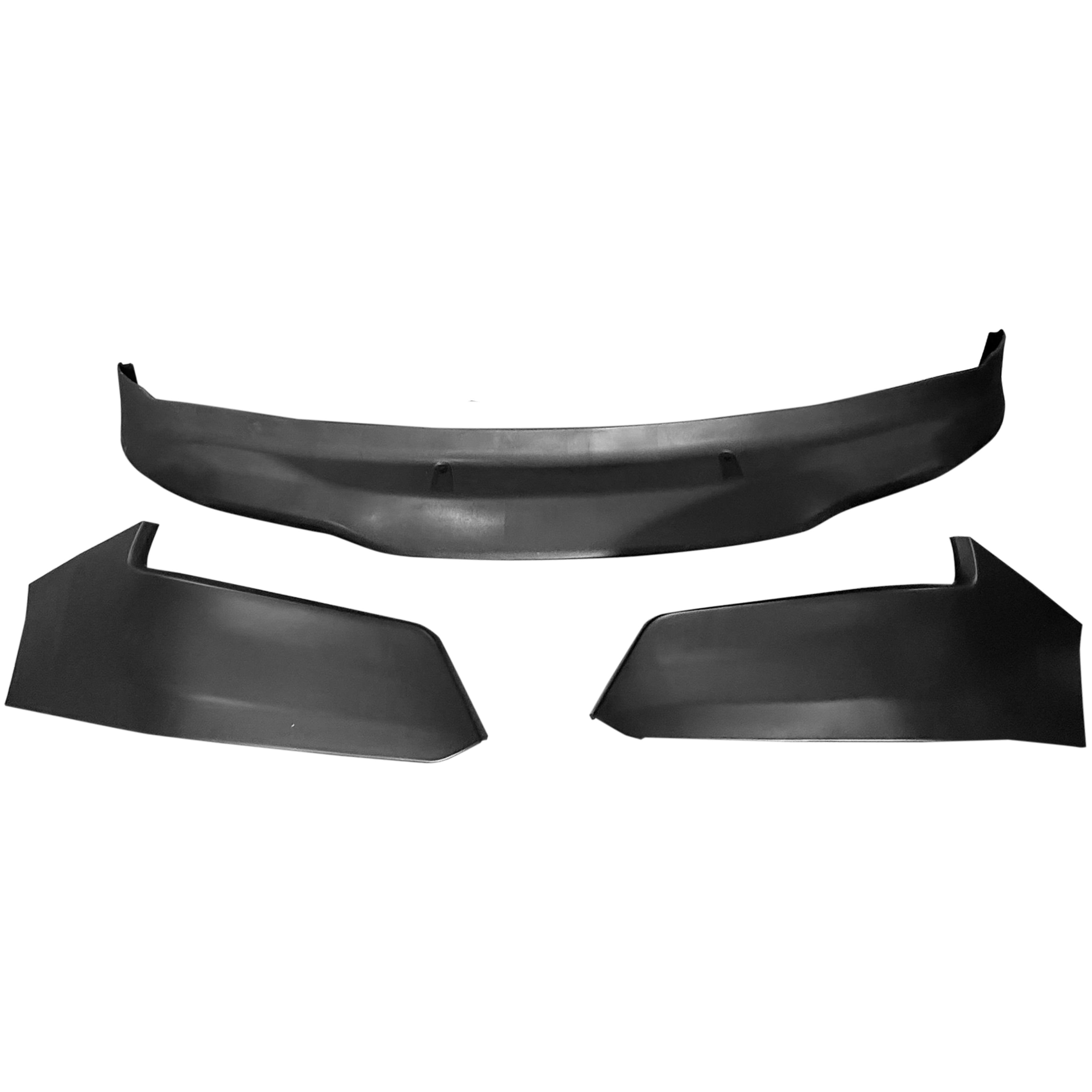 For 2019 2020 2021 2022 2023 2024 Dodge Ram 1500 Front Bumper with Dark Chrome Grilles Sensor Holes Assembly Set